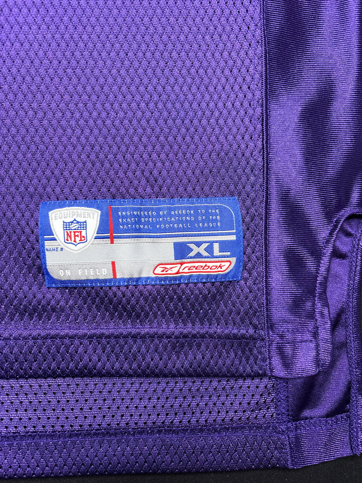 Baltimore Ravens Matt Stover Reebok Football Jersey Size: XL