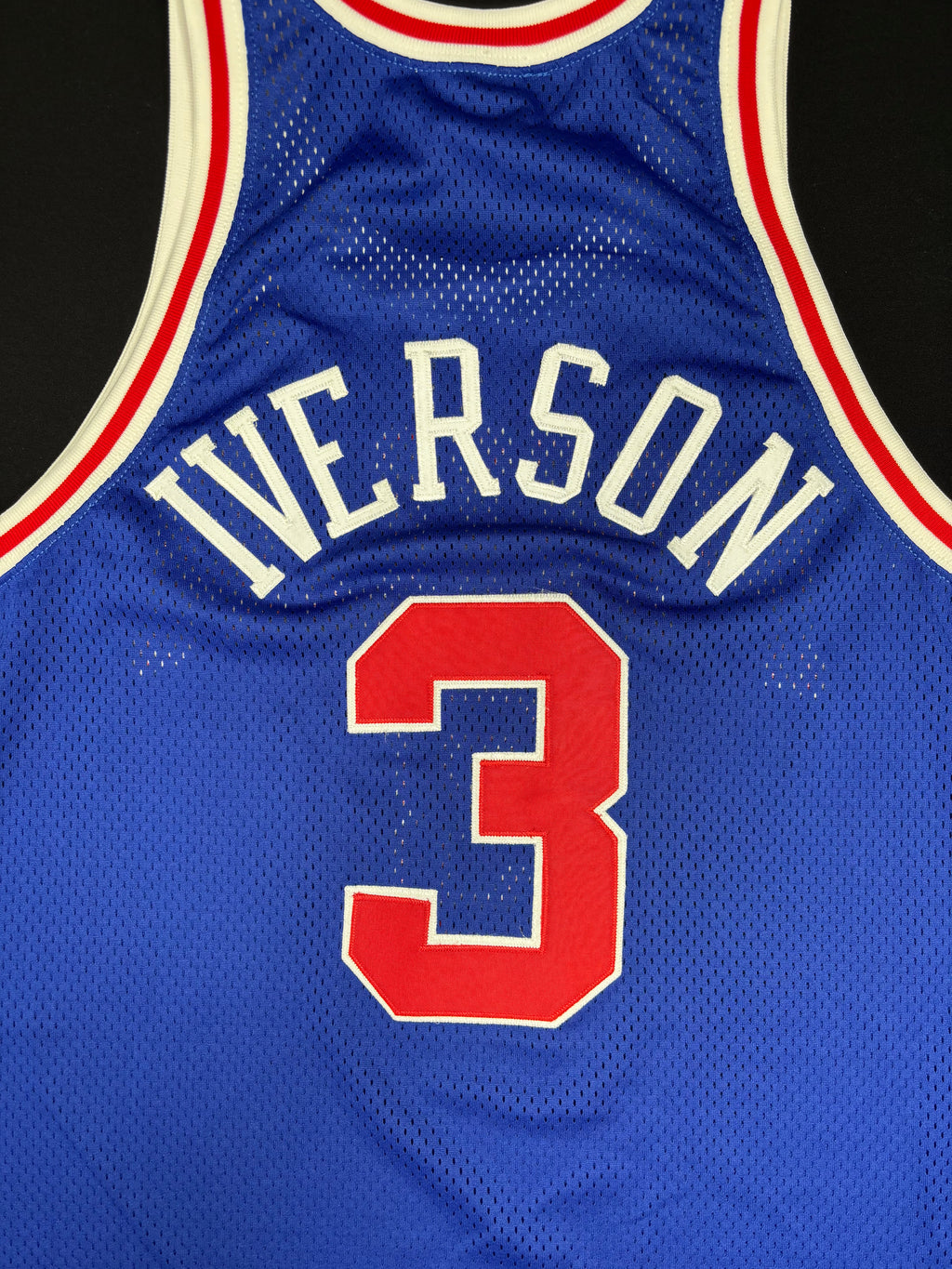 Philadelphia 76ers Allen Iverson Mitchell & Ness 50th Anniversary Authentic Basketball Jersey Size: XXXL