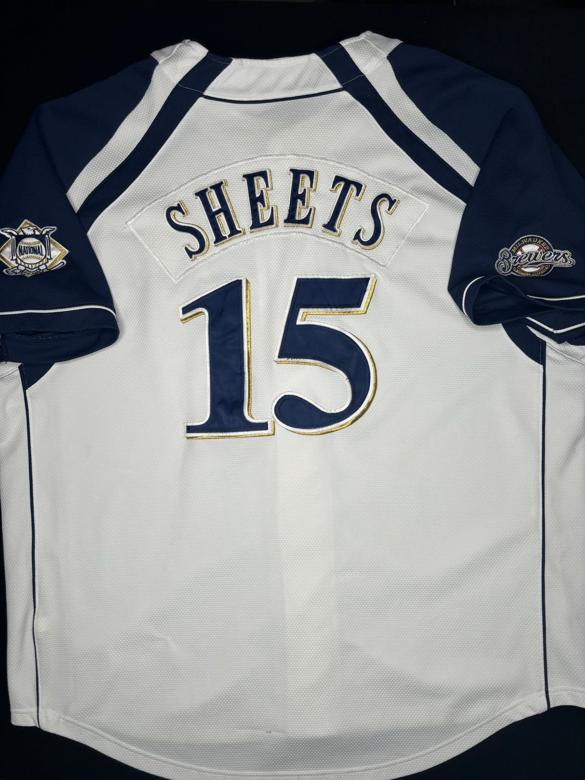 Milwaukee Brewers Ben Sheets Nike Baseball Jersey Size: XXL