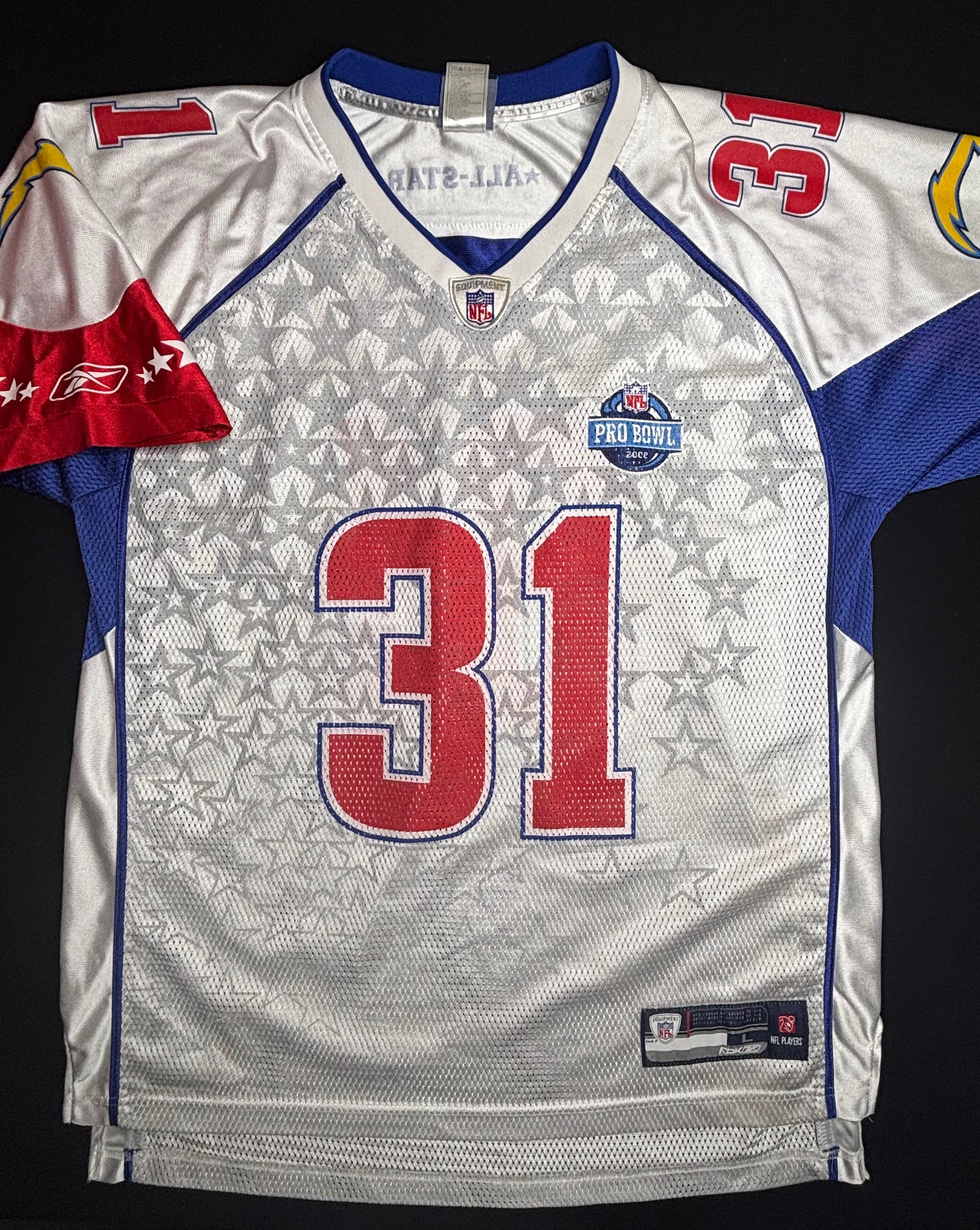 San Diego Chargers Antonio Cromartie 2008 Pro Bowl Reebok Football Jersey Size: Large