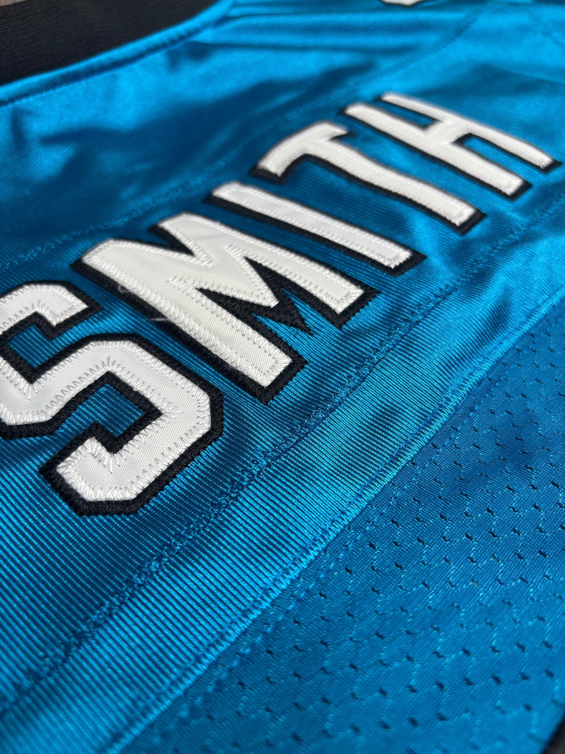 Carolina Panthers Steve Smith Authentic Reebok Football Jersey Size: 60