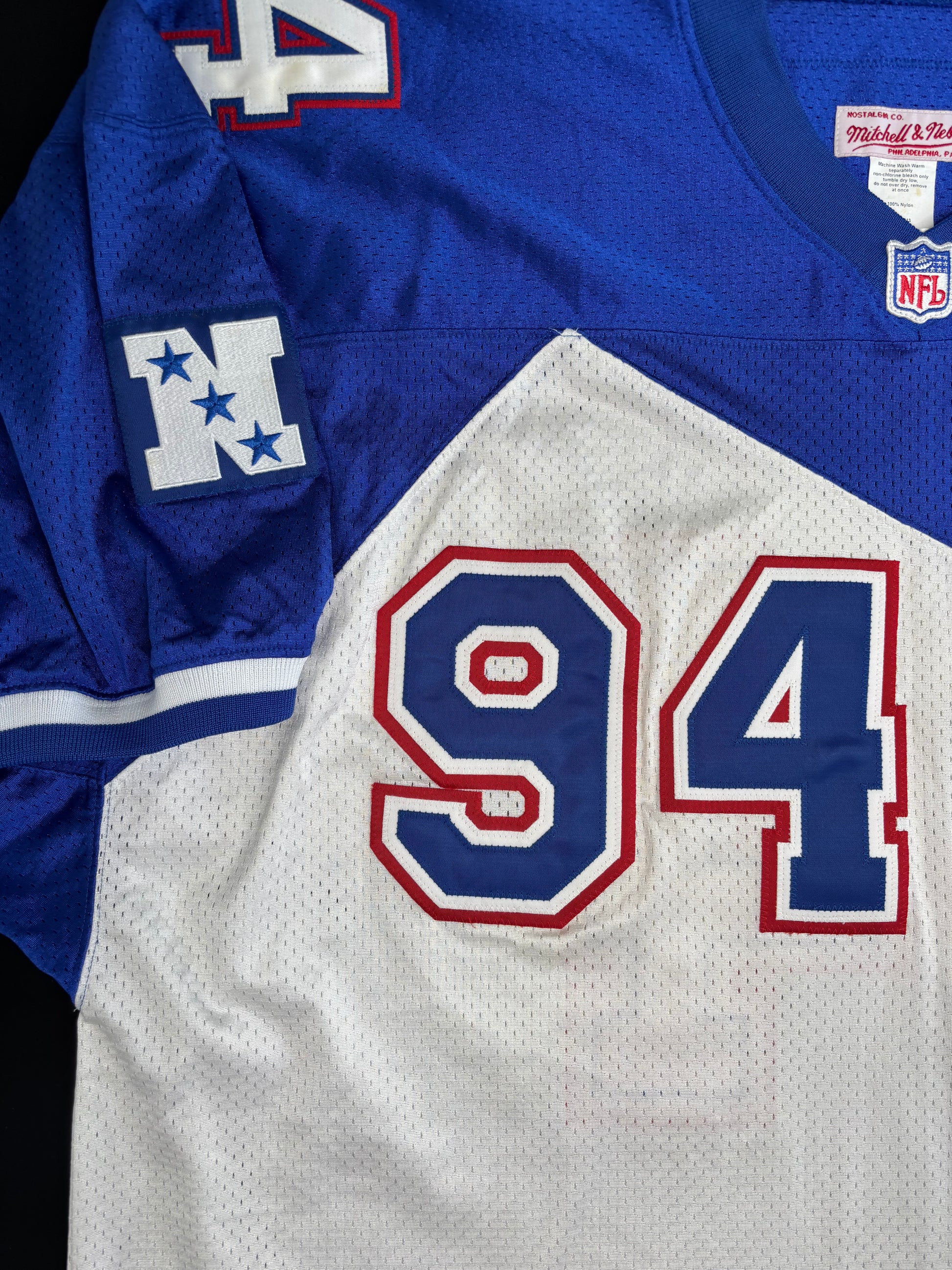 Dallas Cowboys Charles Haley 95’ Pro Bowl Authentic Mitchell & Ness Football Jersey Size: 60