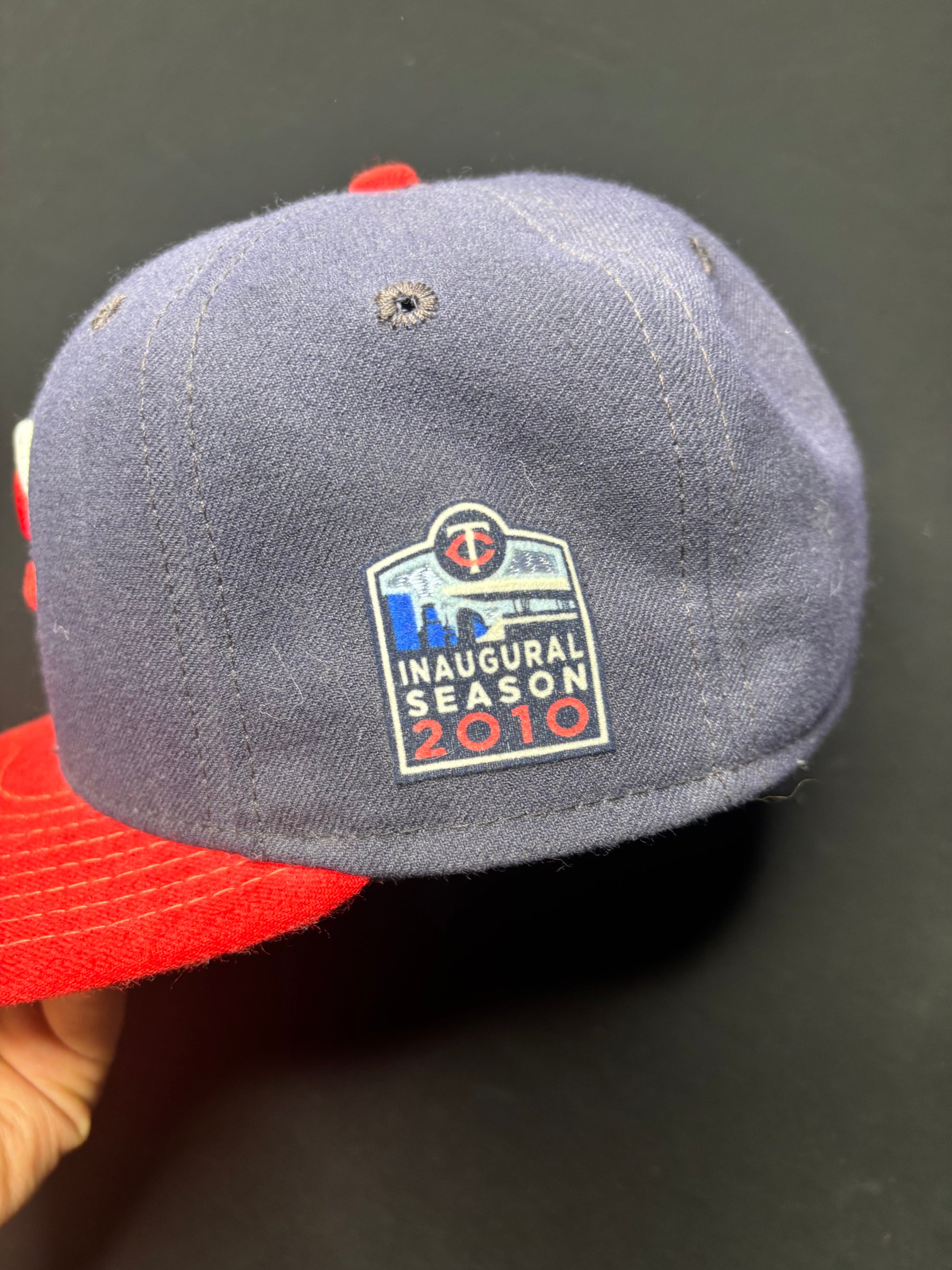 Minnesota Twins New Era 2010 Inaugural Season 7 1/4 5950 Fitted Hat