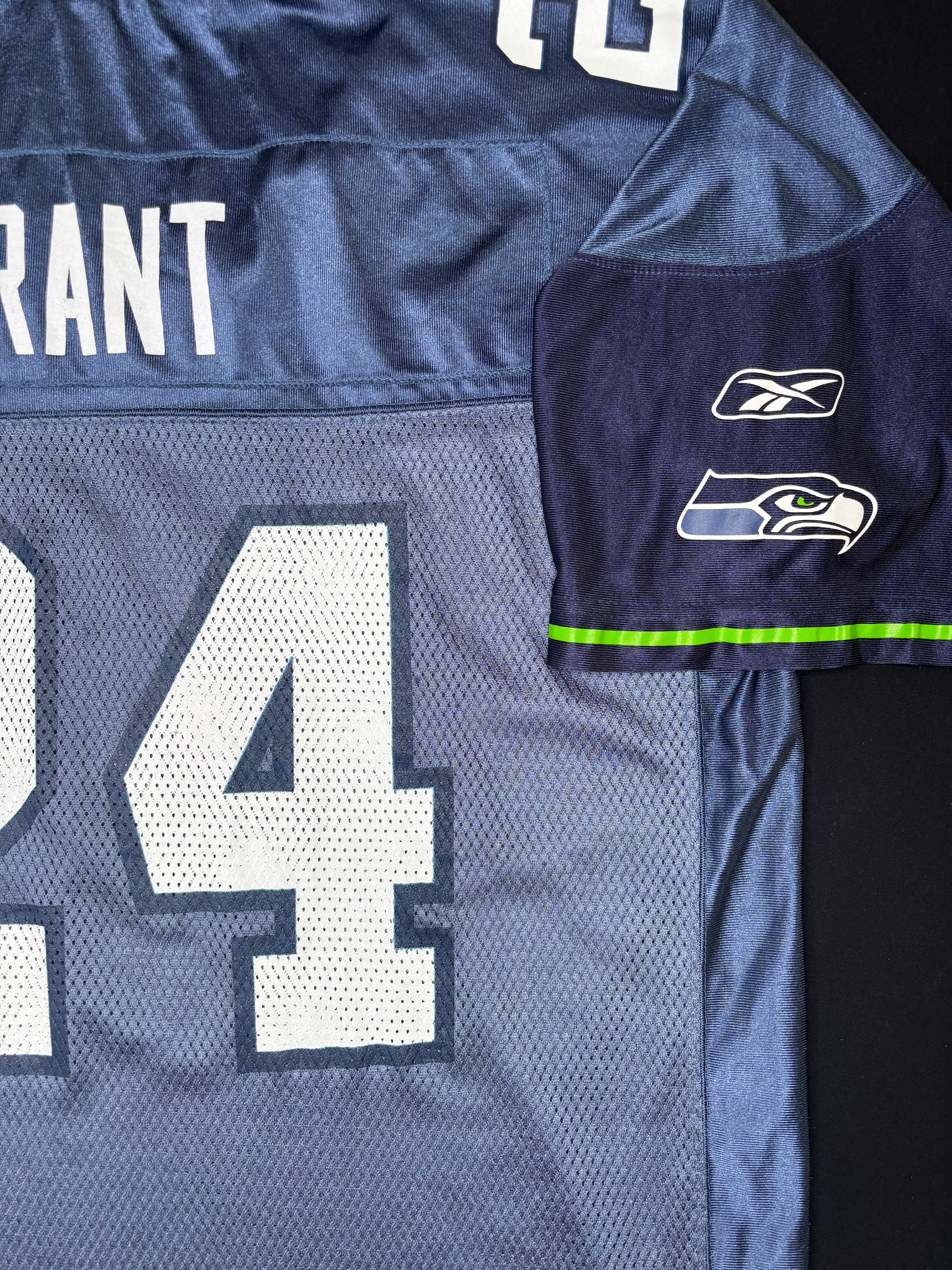Seattle Seahawks Deon Grant Reebok Football Jersey Size: XL