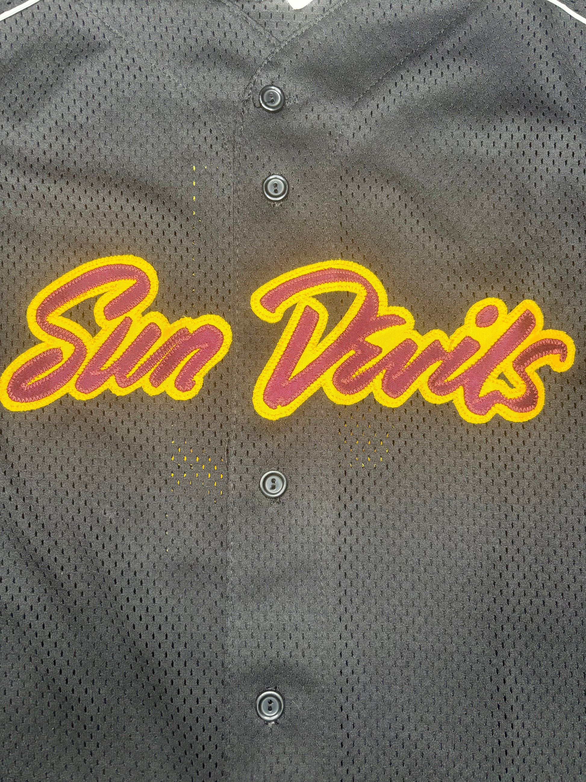 Arizona State University Sun Devil Majestic Baseball Jersey Size: Large