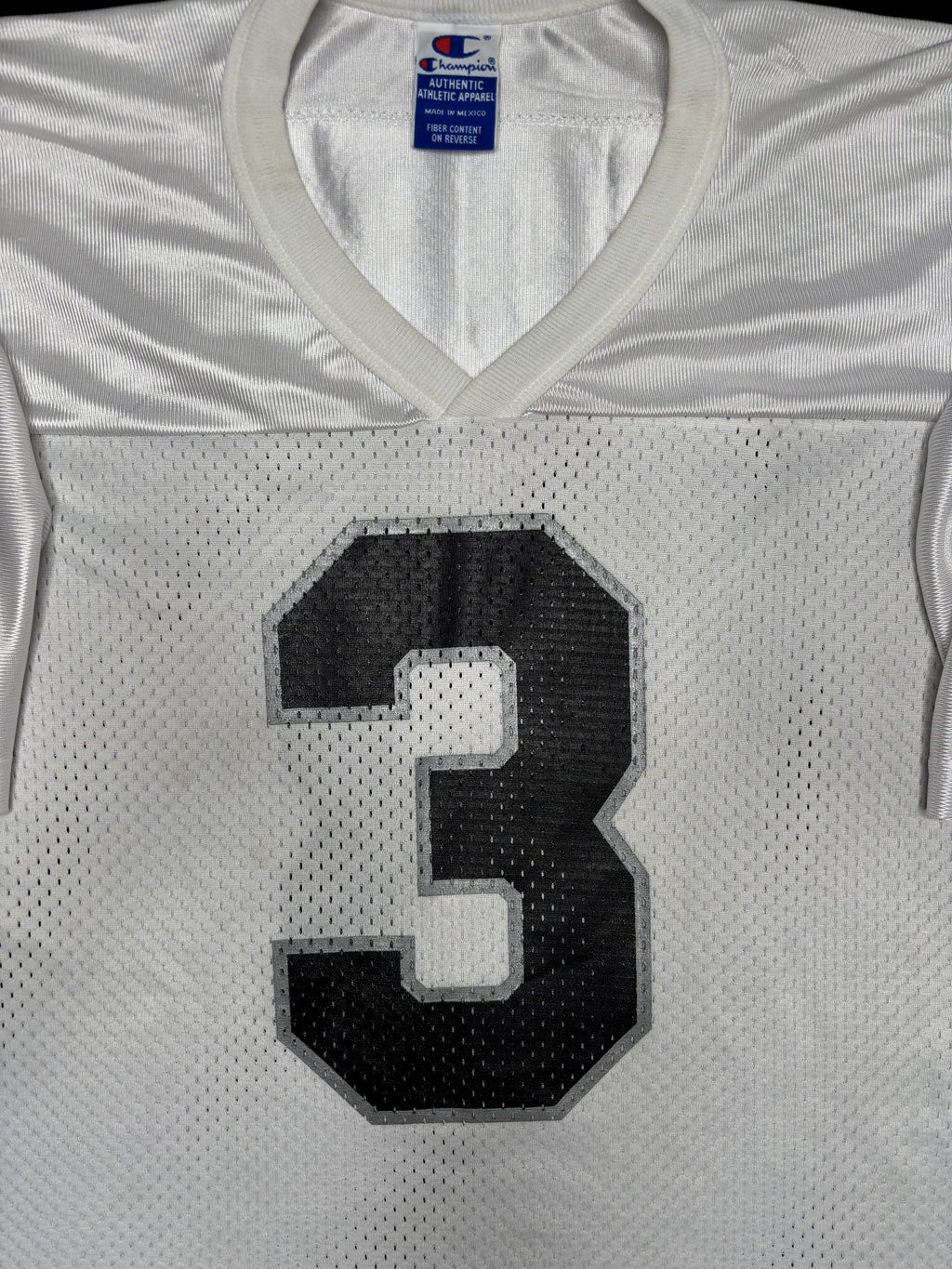 Oakland Raiders Jeff George Champion Football Jersey Size: 48