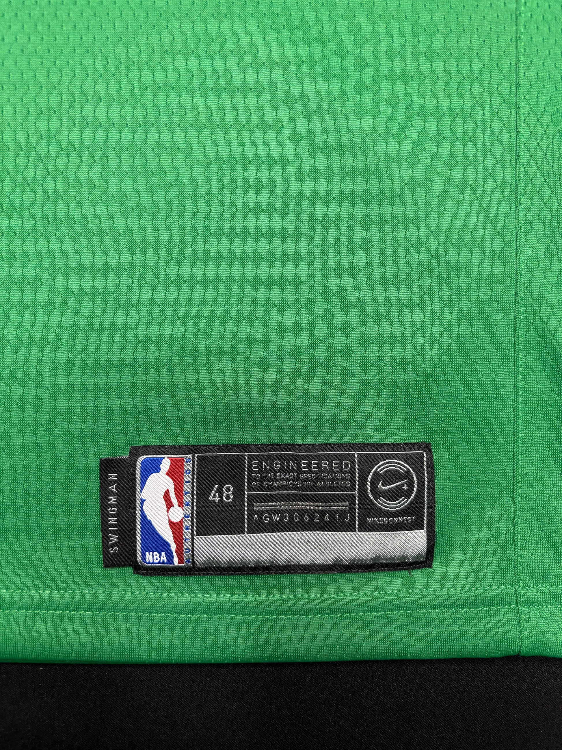 Boston Celtics Jaylen Brown Nike Icon Basketball Jersey Size: 48