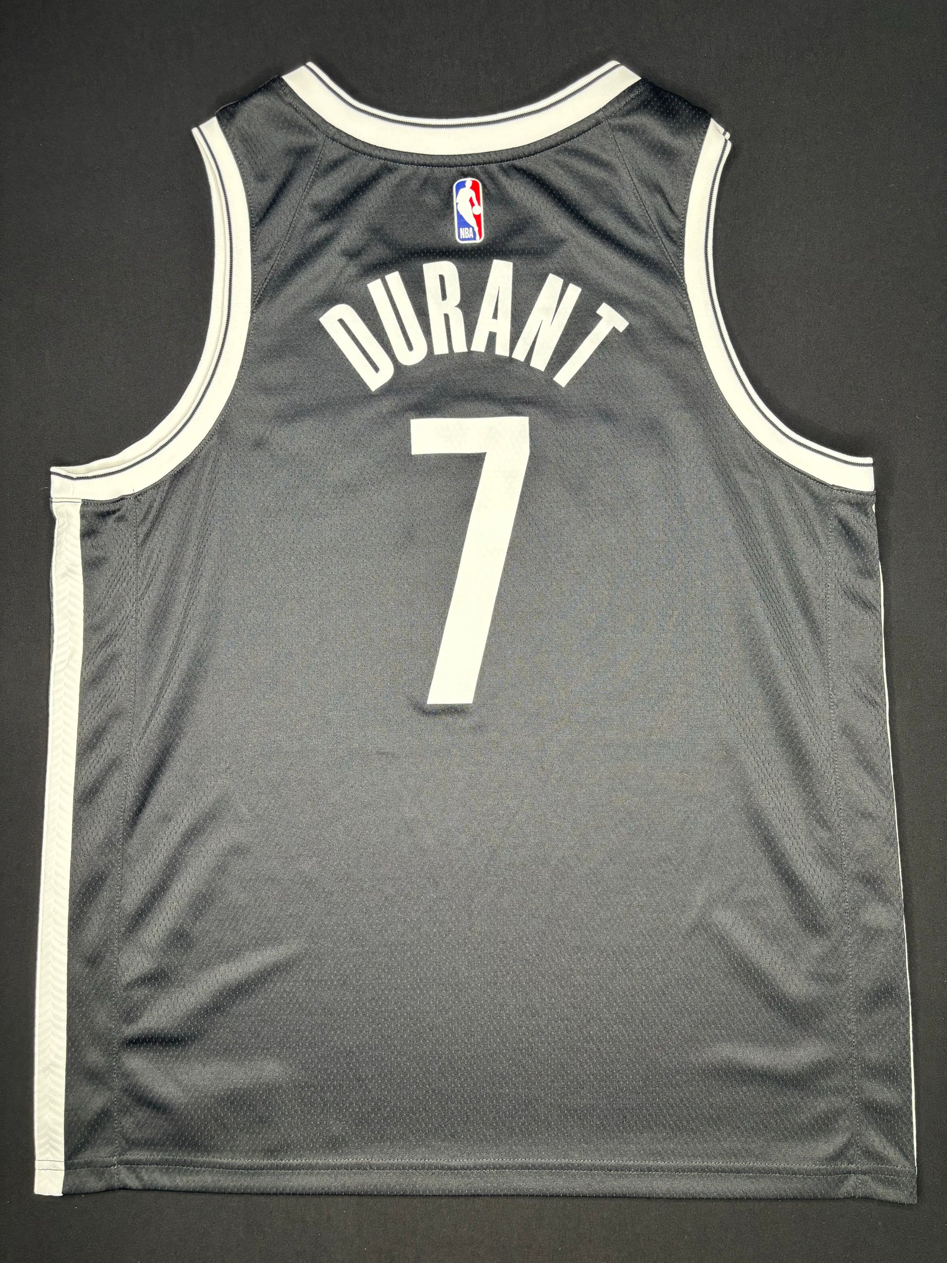 Brooklyn Nets Kevin Durant Nike Swingman Basketball Jersey Size: 52