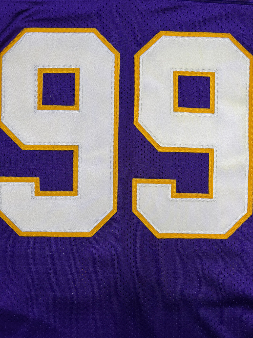 Minnesota Vikings Erasmus James Autographed Authentic Reebok Football Jersey Size: 52