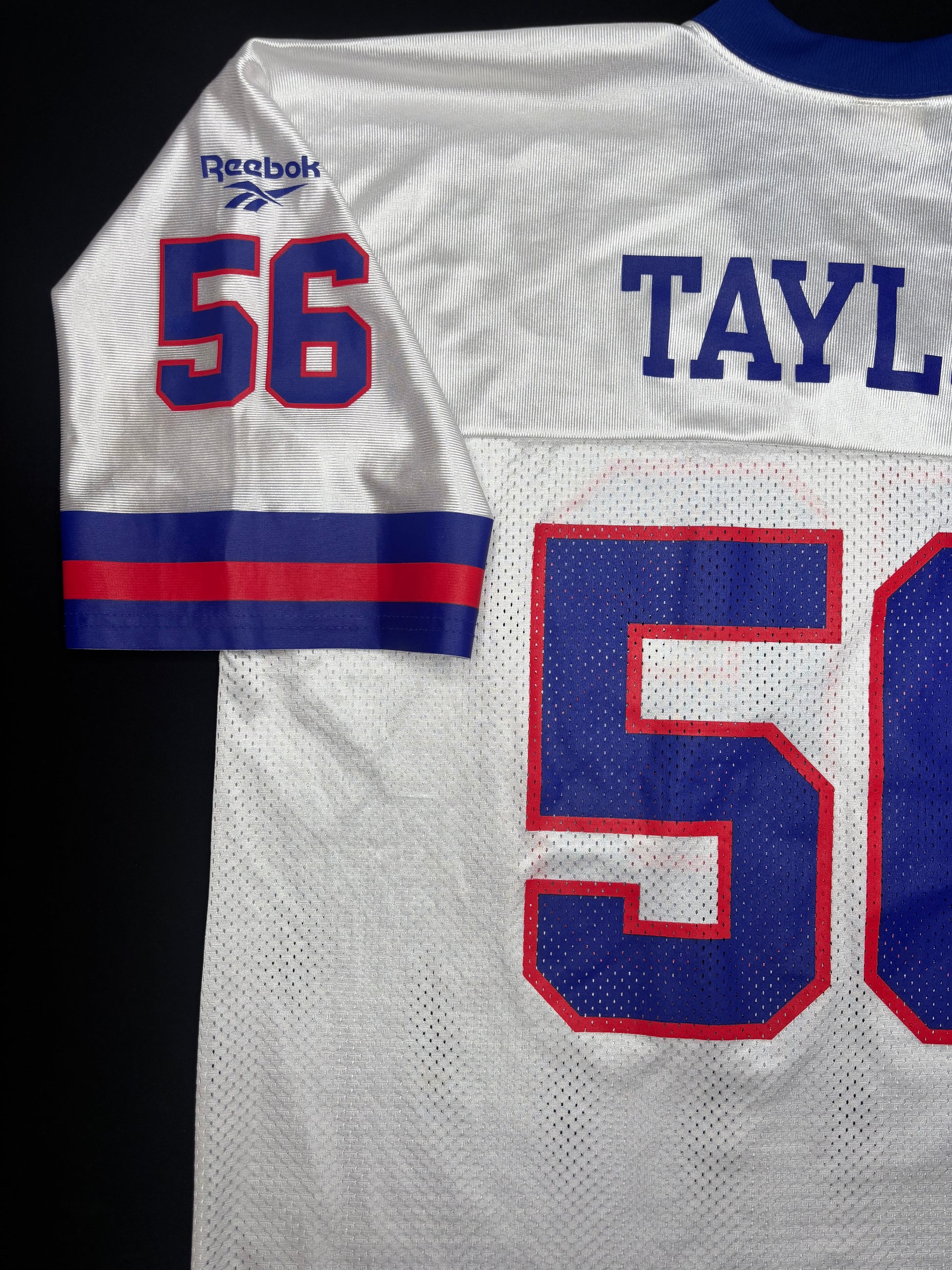 New York Giants Lawrence Taylor Reebok Throwback Football Jersey Size: XL