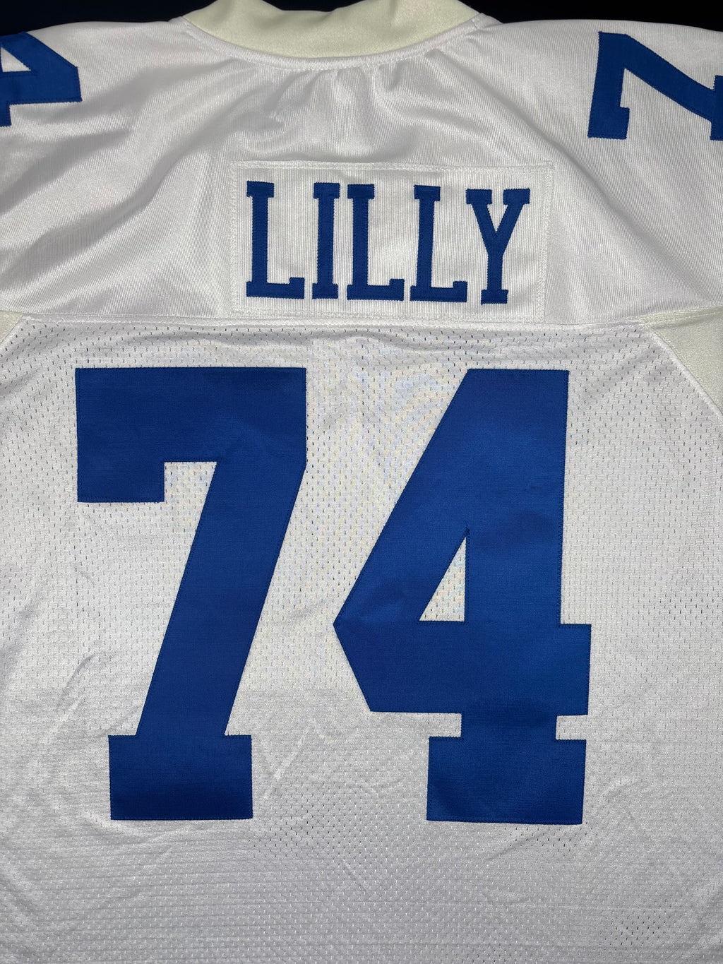 Dallas Cowboys Bob Lilly Reebok Authentic Football Jersey Size: 60