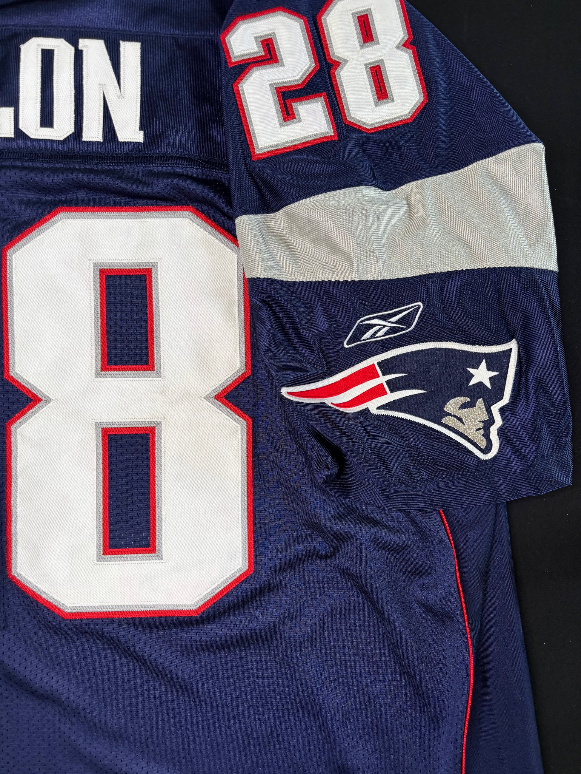 New England Patriots Corey Dillon Authentic Reebok Football Jersey Size: 60