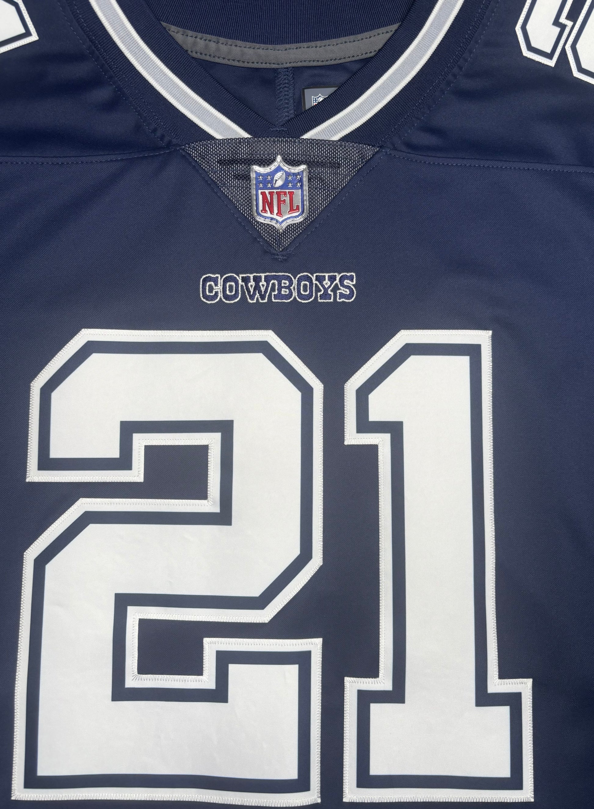 Dallas Cowboys Ezekiel Elliott Nike Elite Football Jersey Size: Large