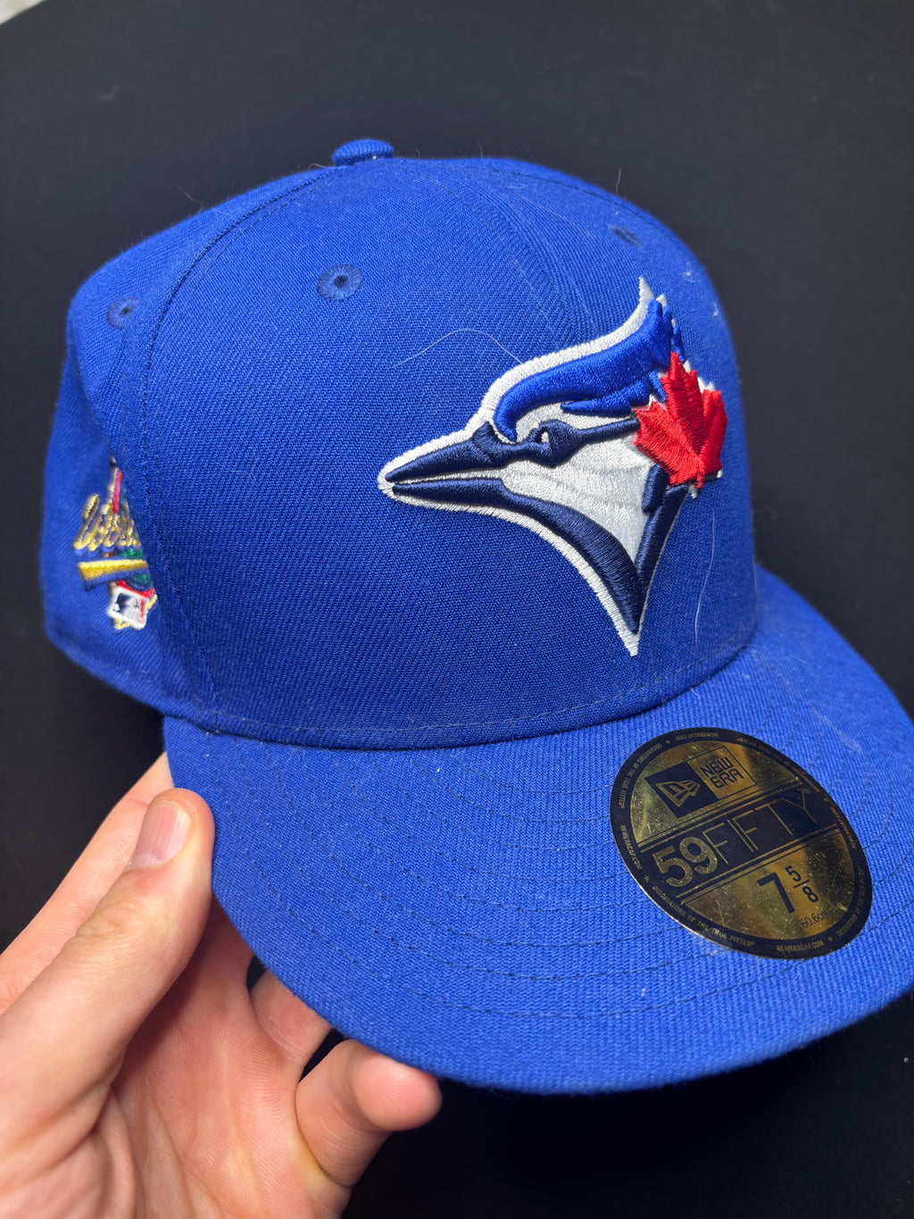 Toronto Blue Jays New Era 1993 World Series Patch 59FIFTY 7 5/8 Fitted Hat