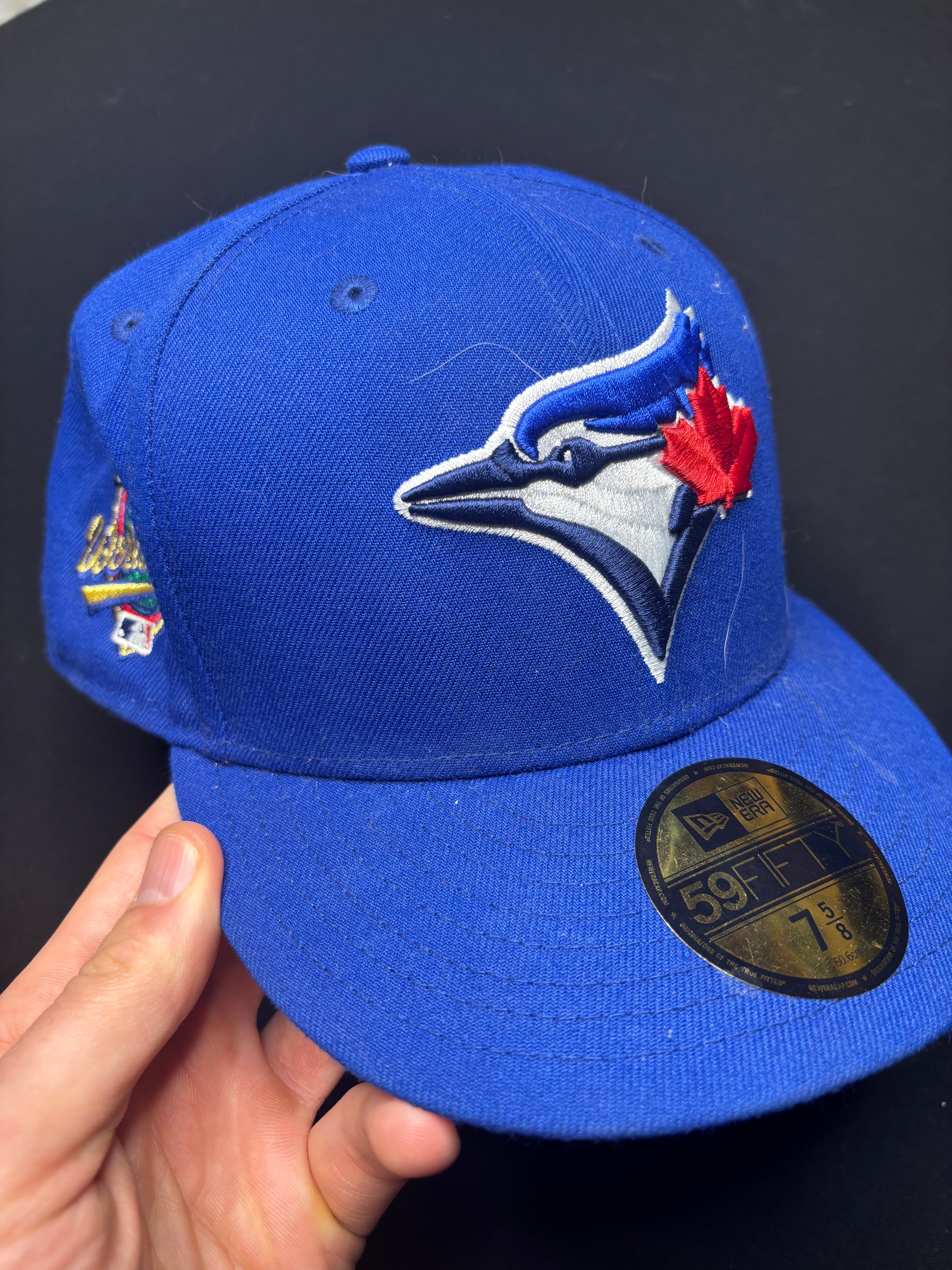 Toronto Blue Jays New Era 1993 World Series Patch 59FIFTY 7 5/8 Fitted Hat