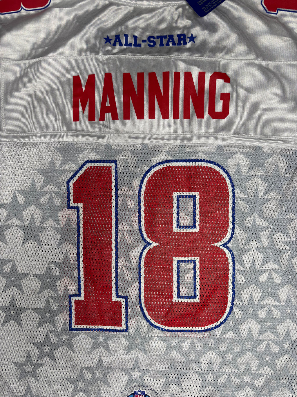 NWT Indianapolis Colts Peyton Manning 07 Pro Bowl Reebok Football Jersey Size: Large