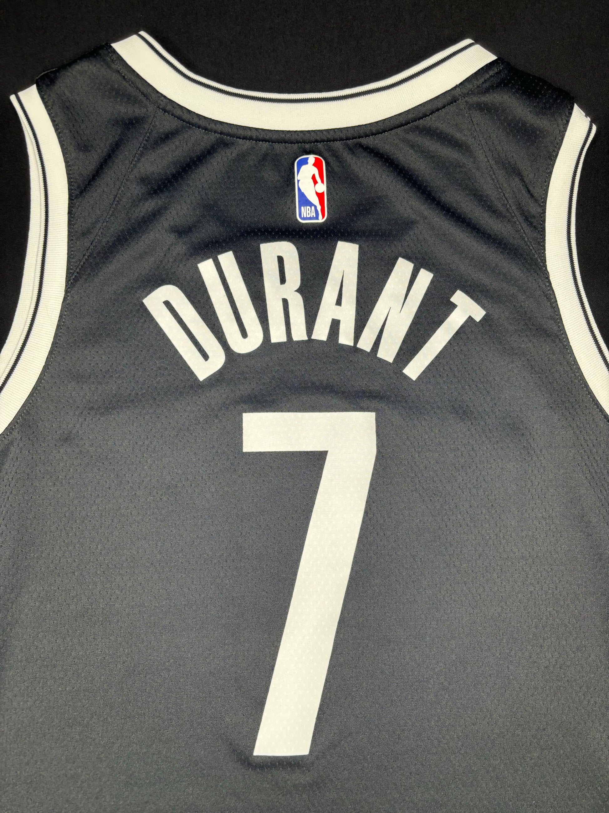 Brooklyn Nets Kevin Durant Nike Swingman Basketball Jersey Size: 52