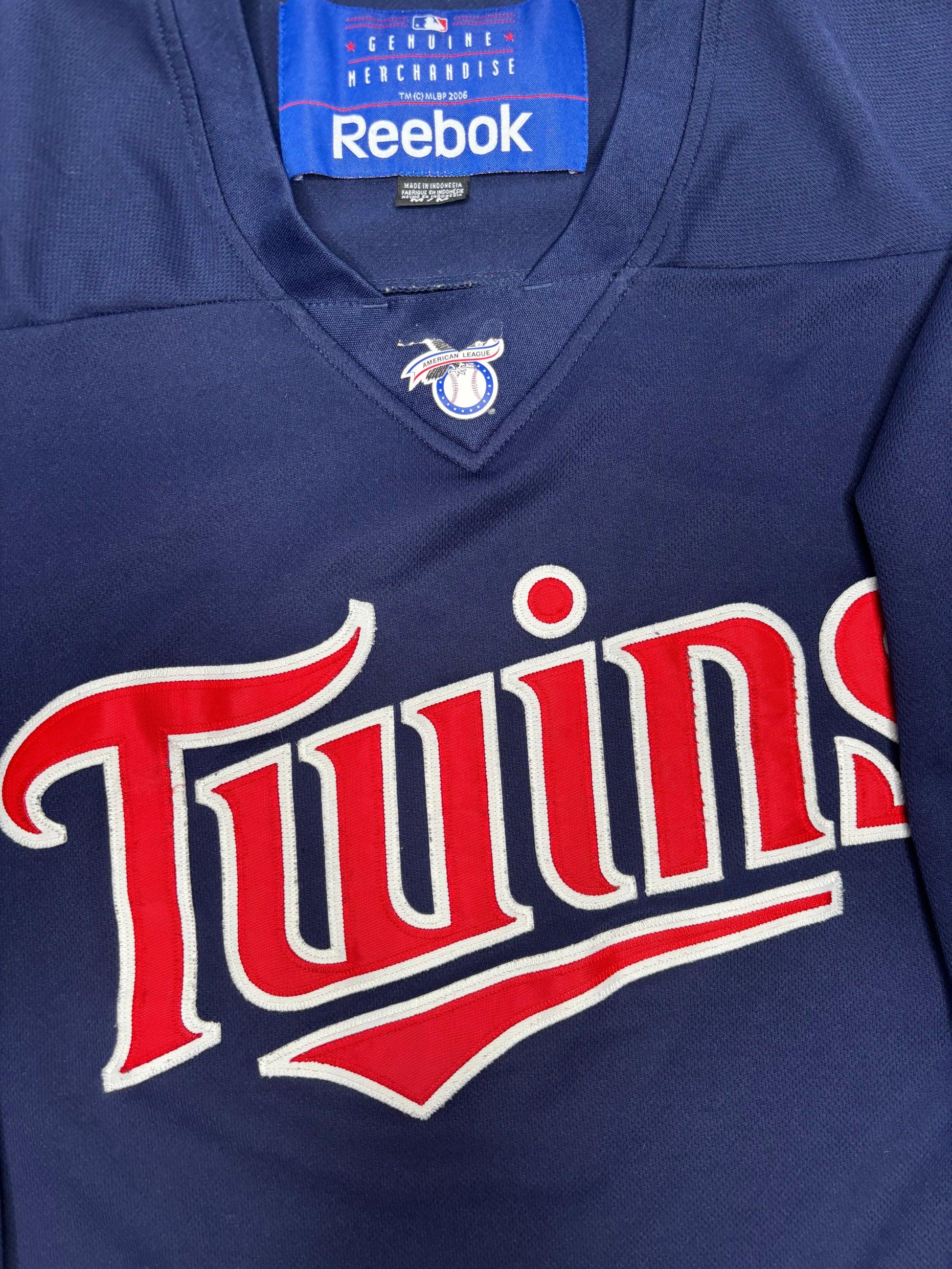 Minnesota Twins Reebok Hockey Jersey Size: Medium