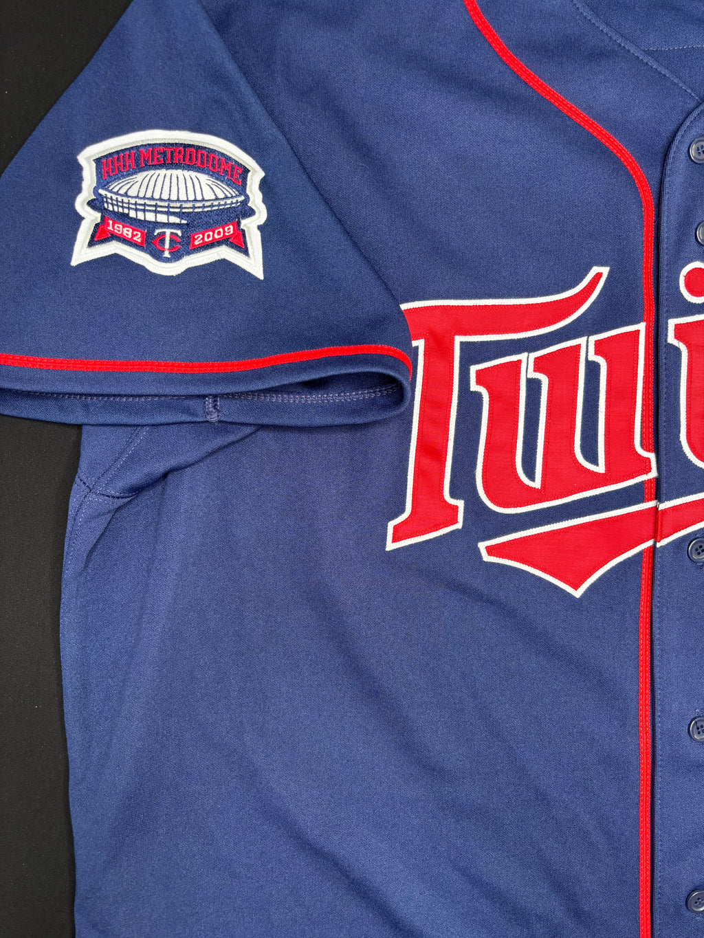 Minnesota Twins Joe Mauer Authentic Majestic Baseball Jersey Size: 60