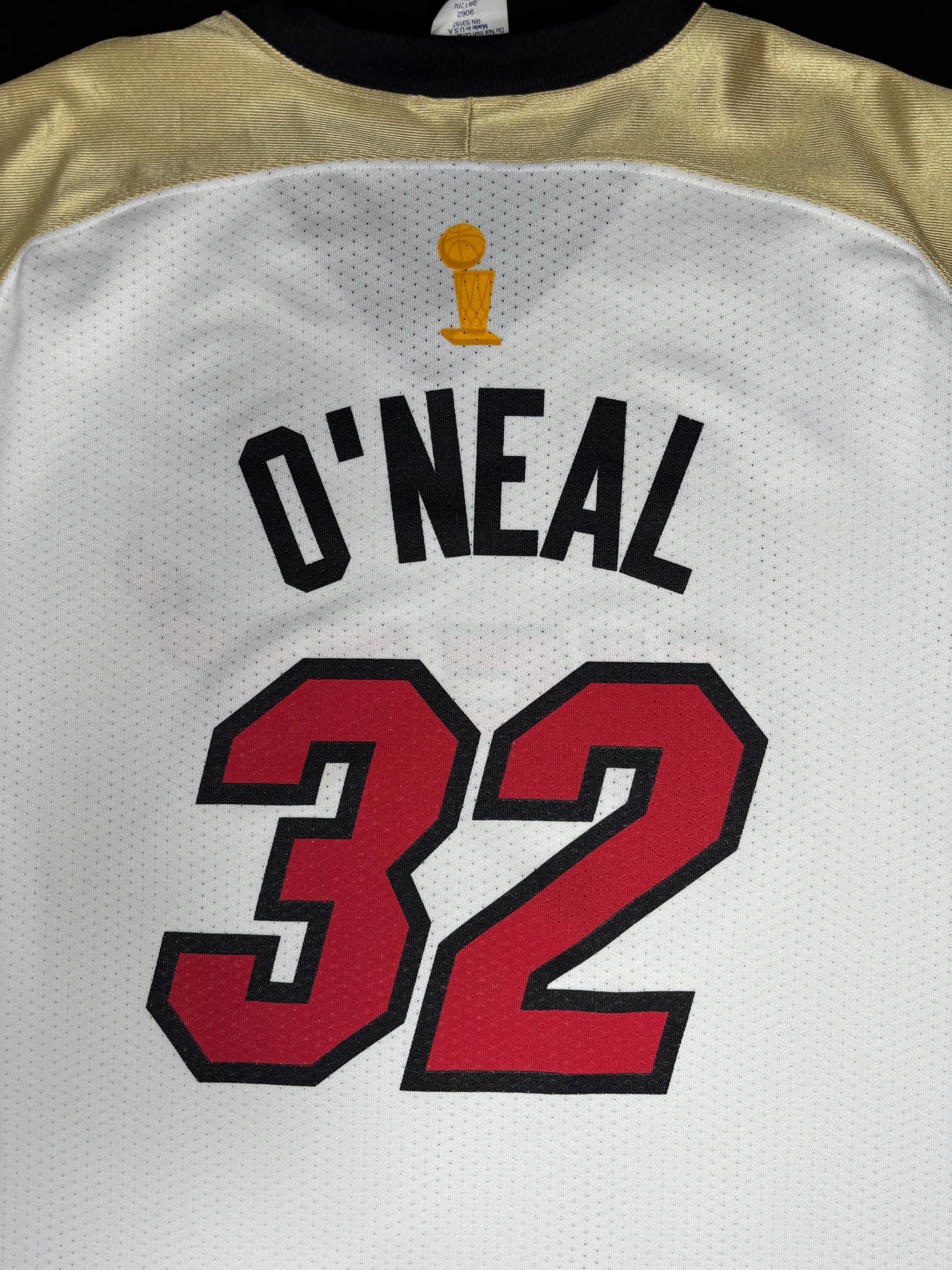 Miami Heat Shaquille O’Neal 2006 NBA Finals Majestic Basketball Jersey Size: XXL