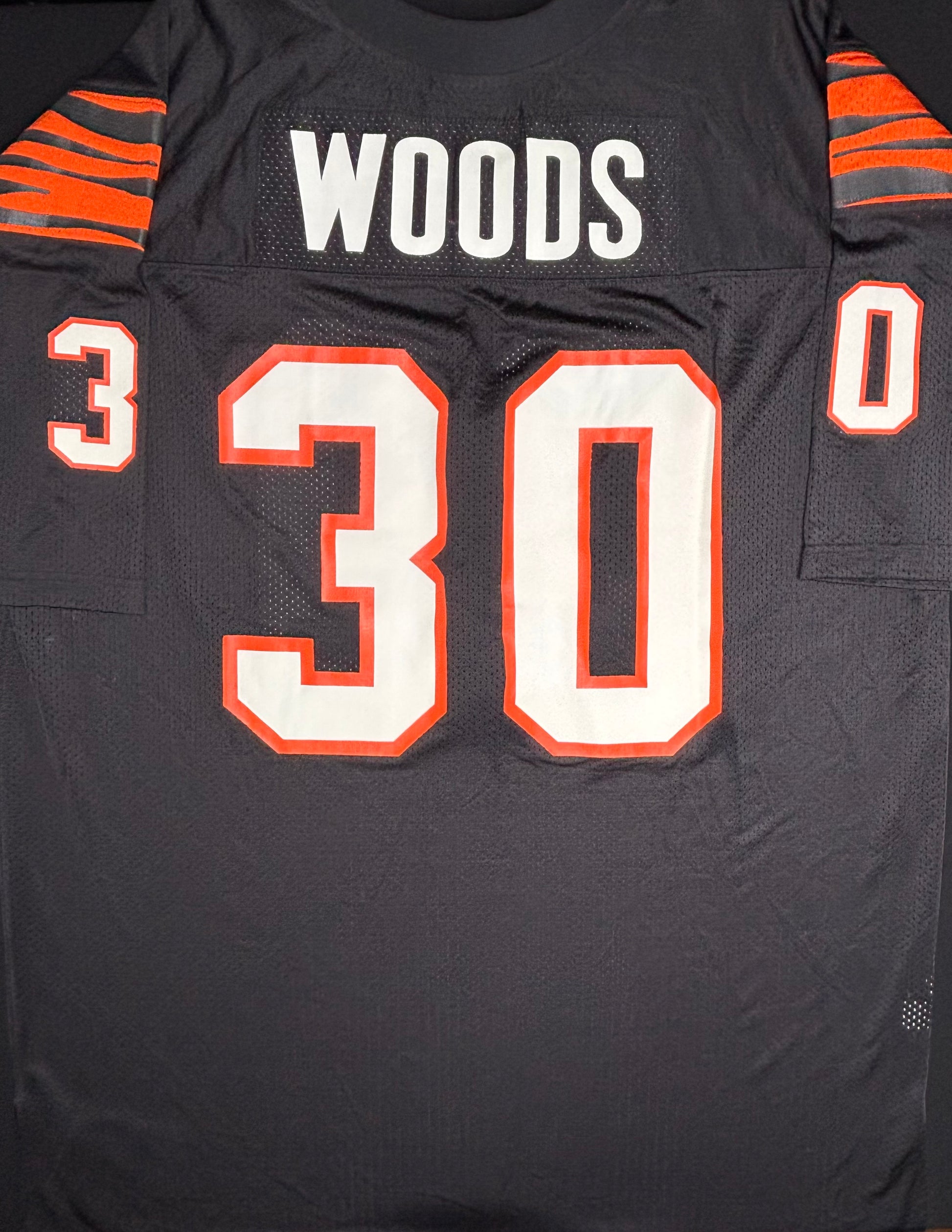 Cincinnati Bengals Icky Woods 1988 Mitchell & Ness Authentic Football Jersey Size: 60
