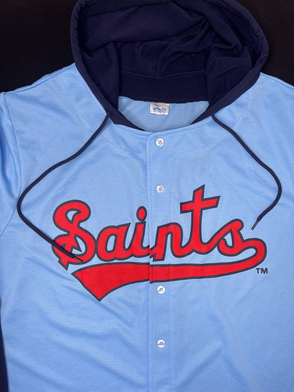 St. Paul Saints Jersey Hoodie Combo SGA Size: Large