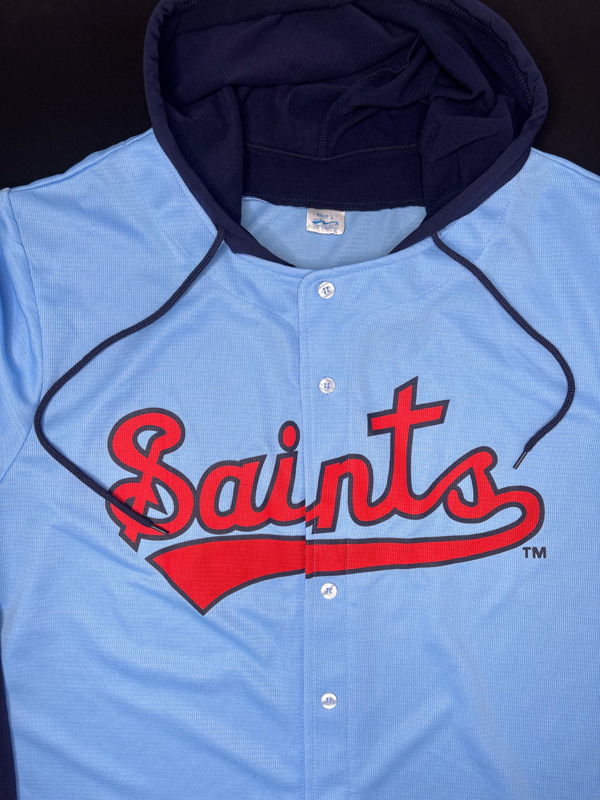 St. Paul Saints Jersey Hoodie Combo SGA Size: Large