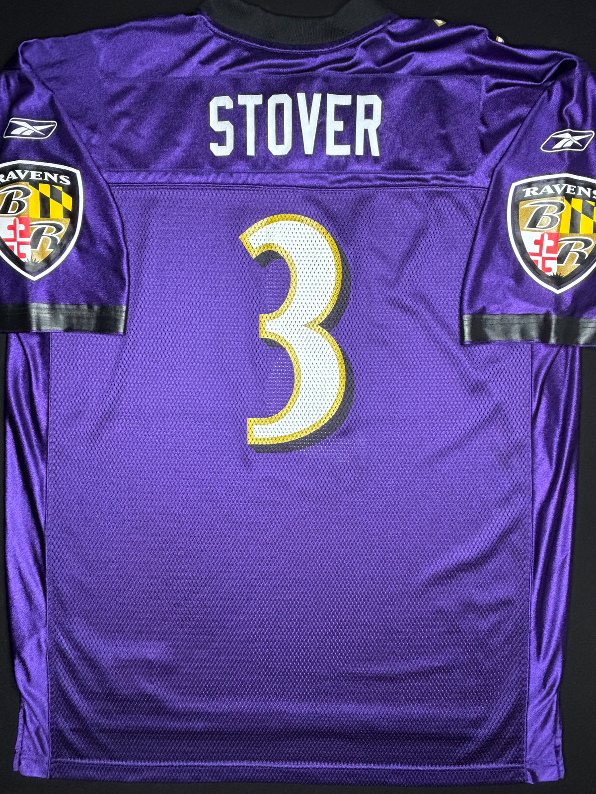 Baltimore Ravens Matt Stover Reebok Football Jersey Size: XL