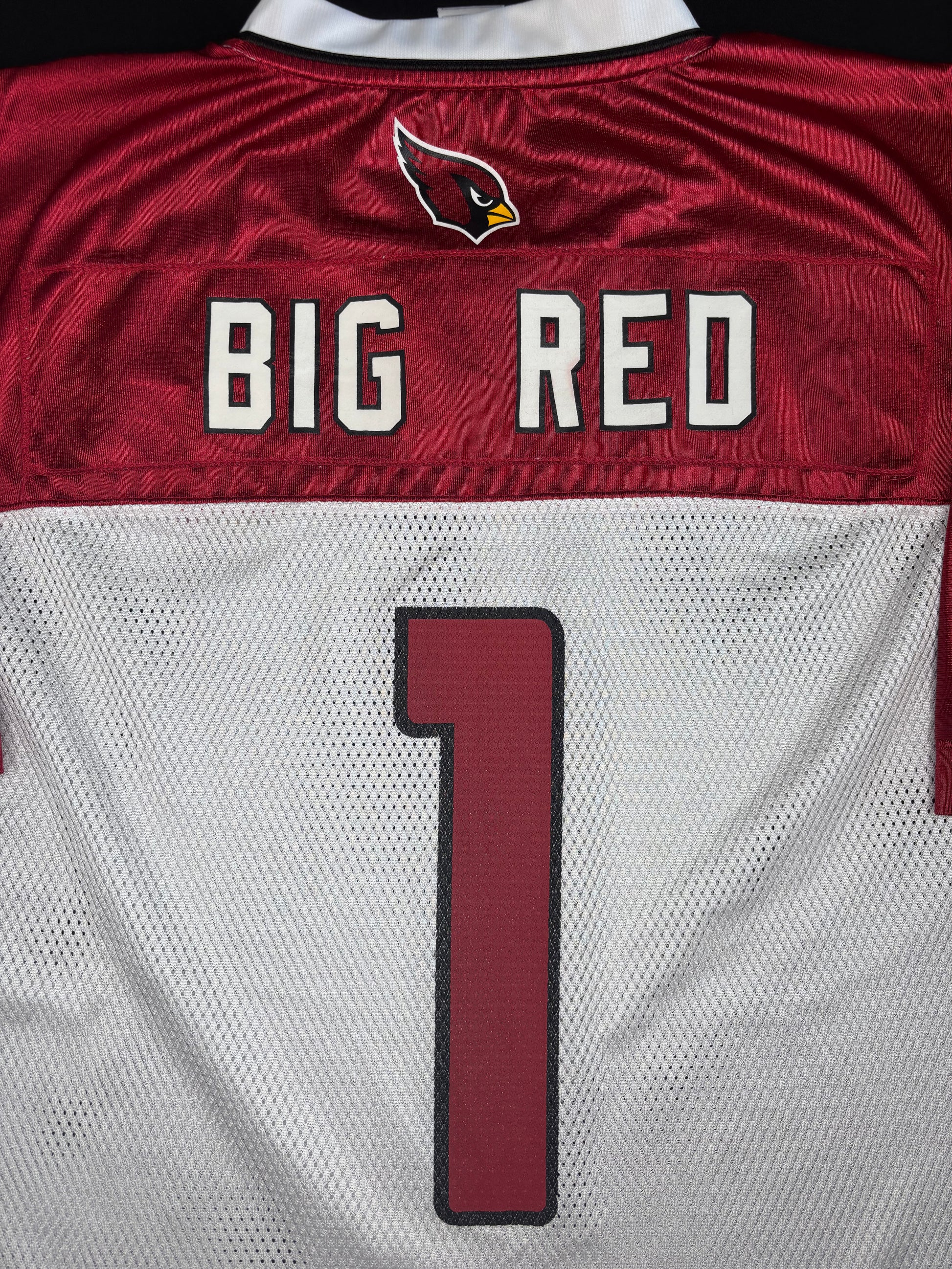 Arizona Cardinals “Big Red” w/ Cardinals Stadium Patch Reebok Football Jersey Size: Large