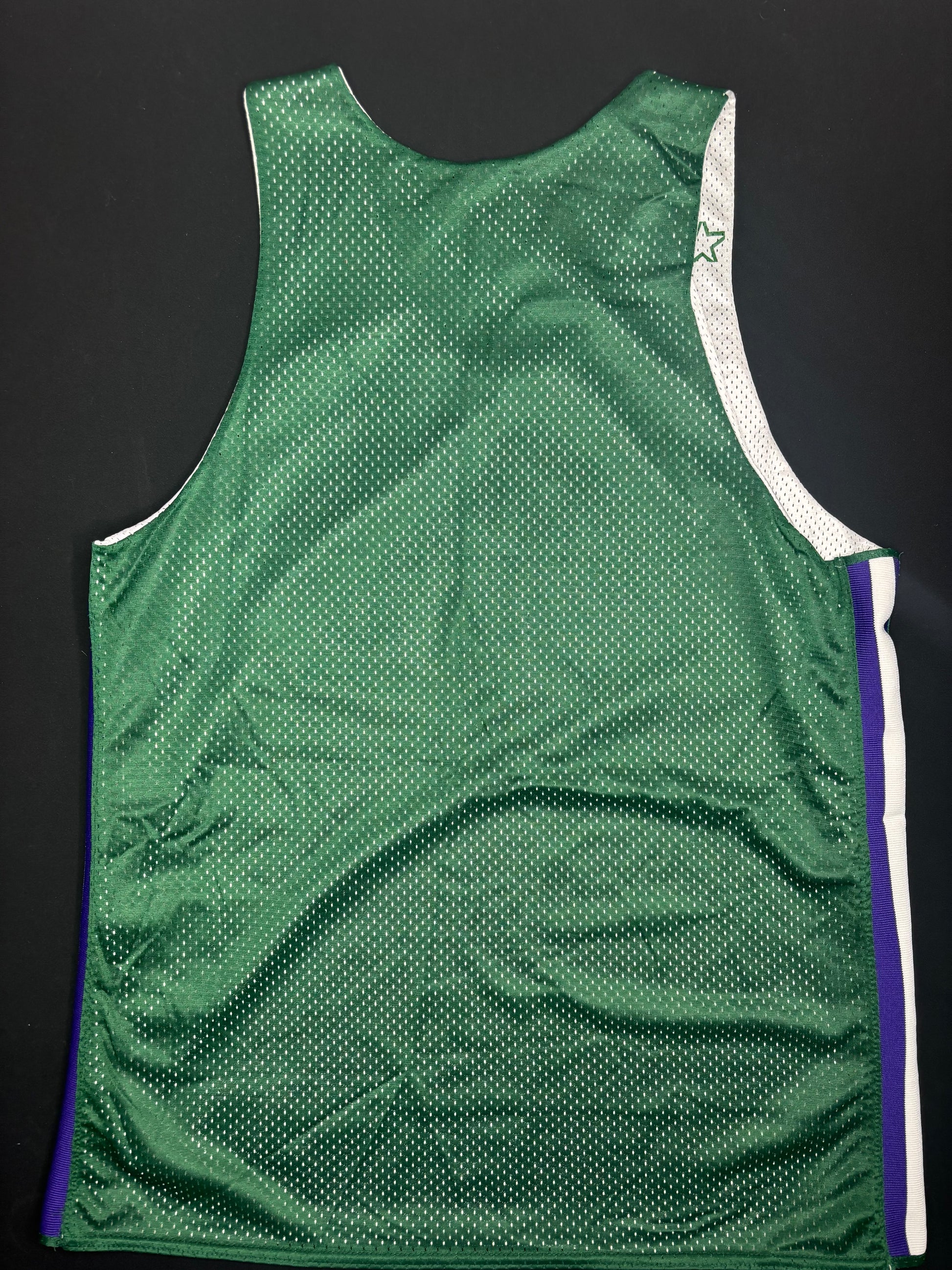 Vintage Milwaukee Bucks Reversible Team Issued Starter NBA Practice Jersey Size: XL