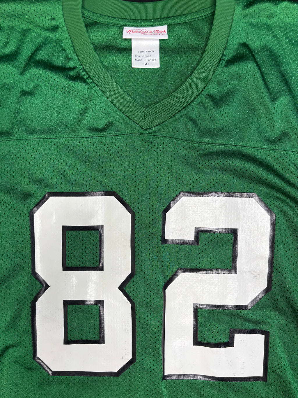 Philadelphia Eagles Mike Quick 85’ Mitchell & Ness Authentic Football Jersey Size: 4XL