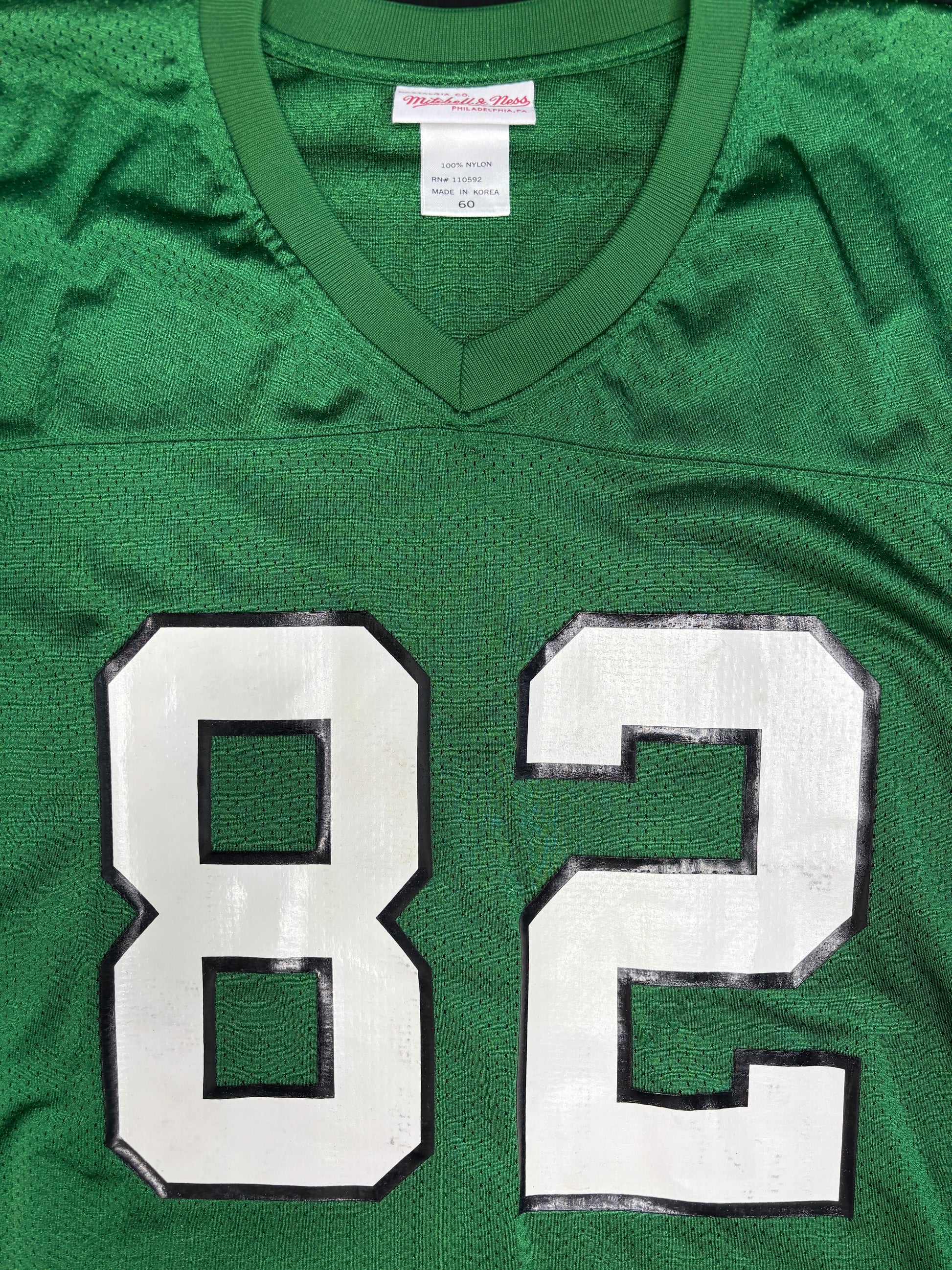 Philadelphia Eagles Mike Quick 85’ Mitchell & Ness Authentic Football Jersey Size: 4XL