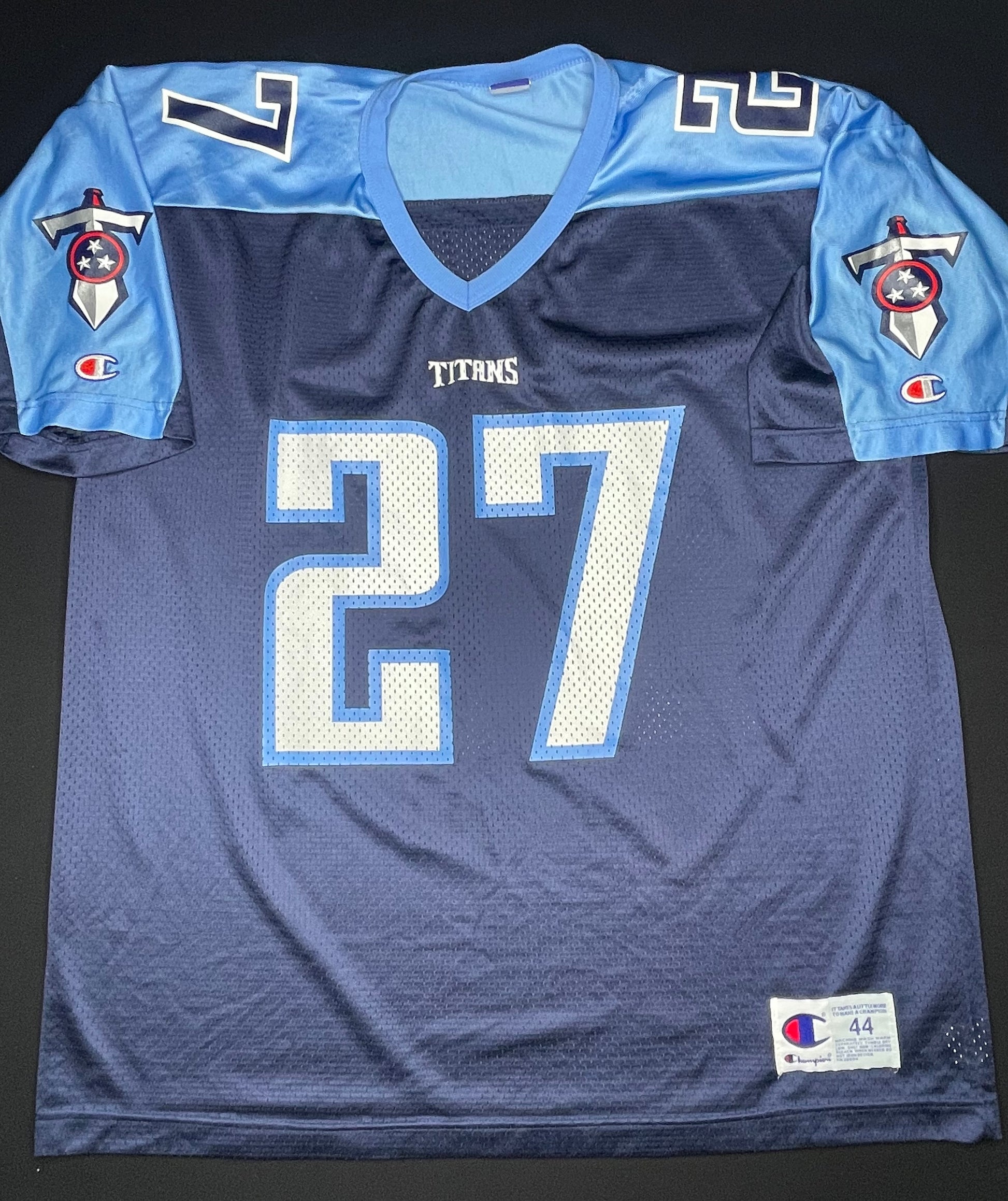 Vintage Tennessee Titans Eddie George Champion Football Jersey Size: 44