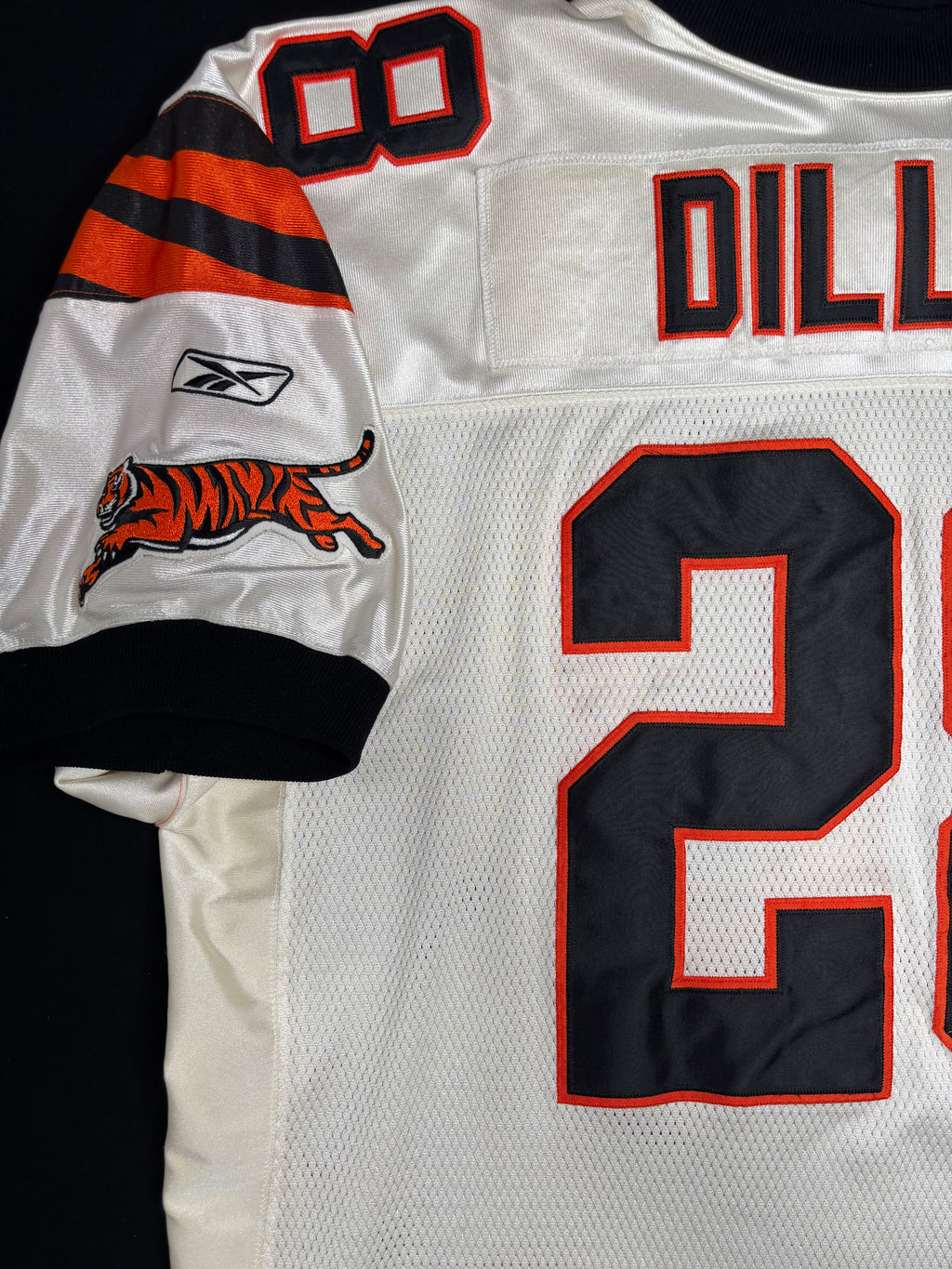 Cincinnati Bengals Corey Dillon Authentic Reebok Football Jersey Size: 56