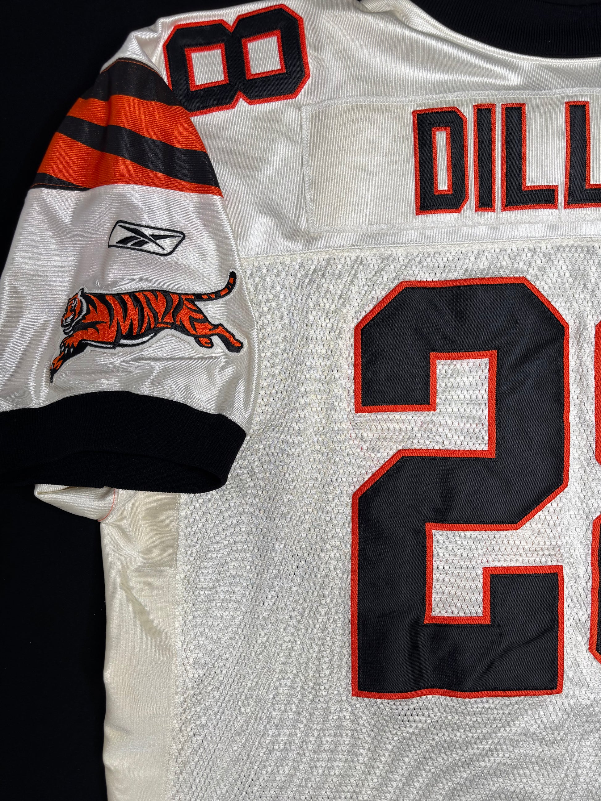 Cincinnati Bengals Corey Dillon Authentic Reebok Football Jersey Size: 56