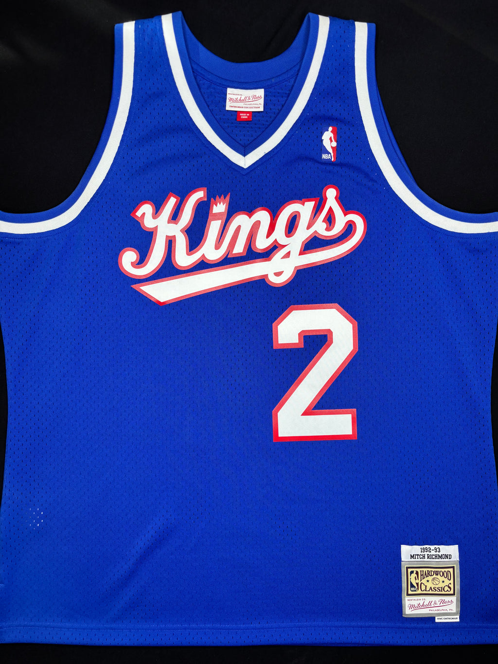 Sacramento Kings Mitch Richmond Mitchell & Ness Basketball Jersey Size: XXL