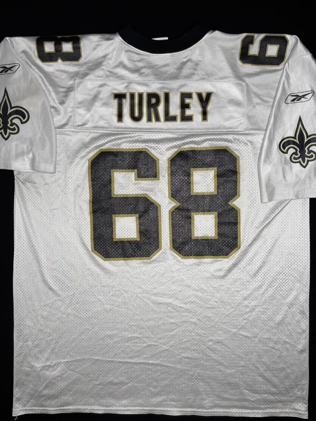 New Orleans Saints Kyle Turley Reebok Football Jersey Size: XL