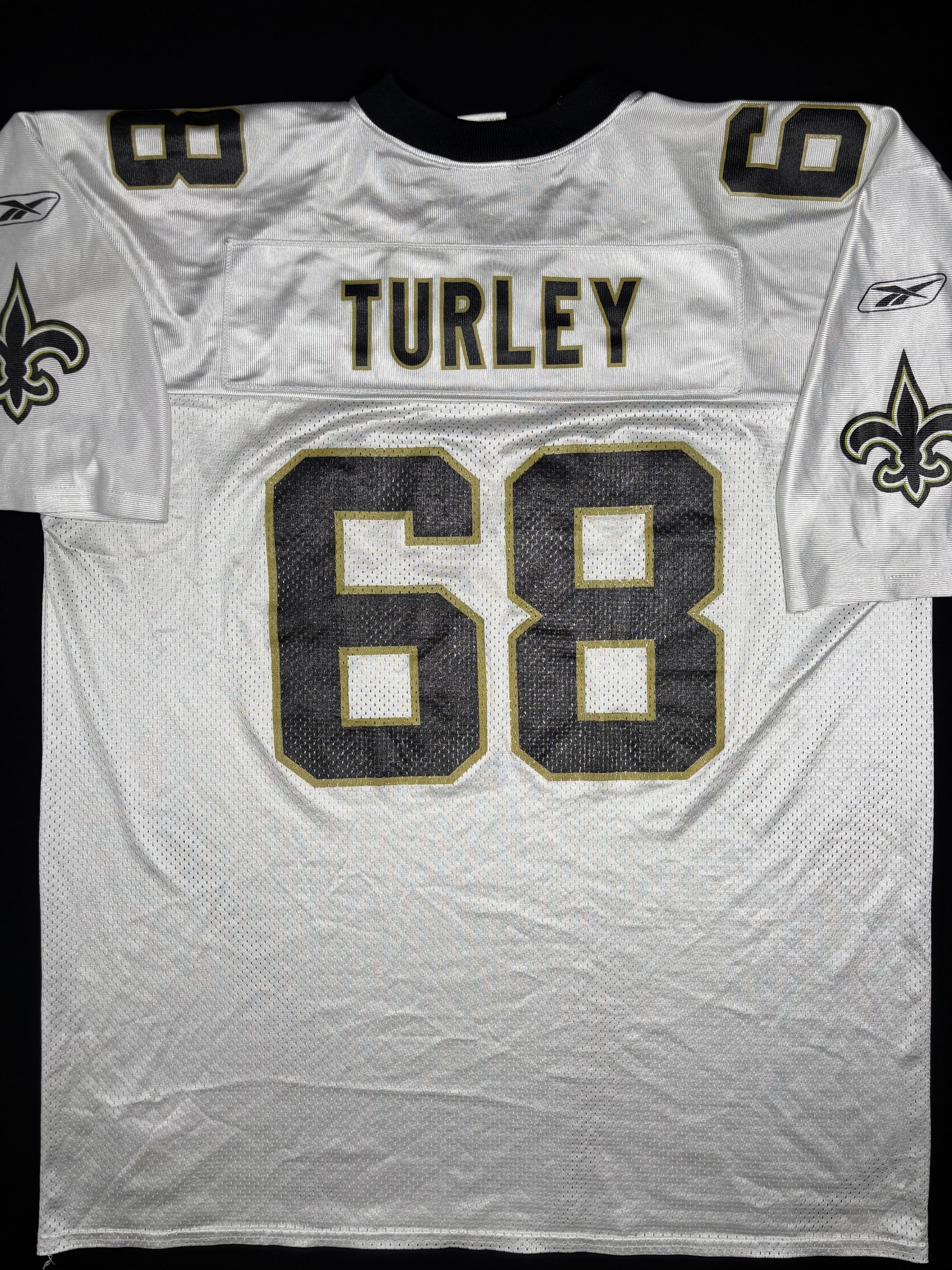 New Orleans Saints Kyle Turley Reebok Football Jersey Size: XL