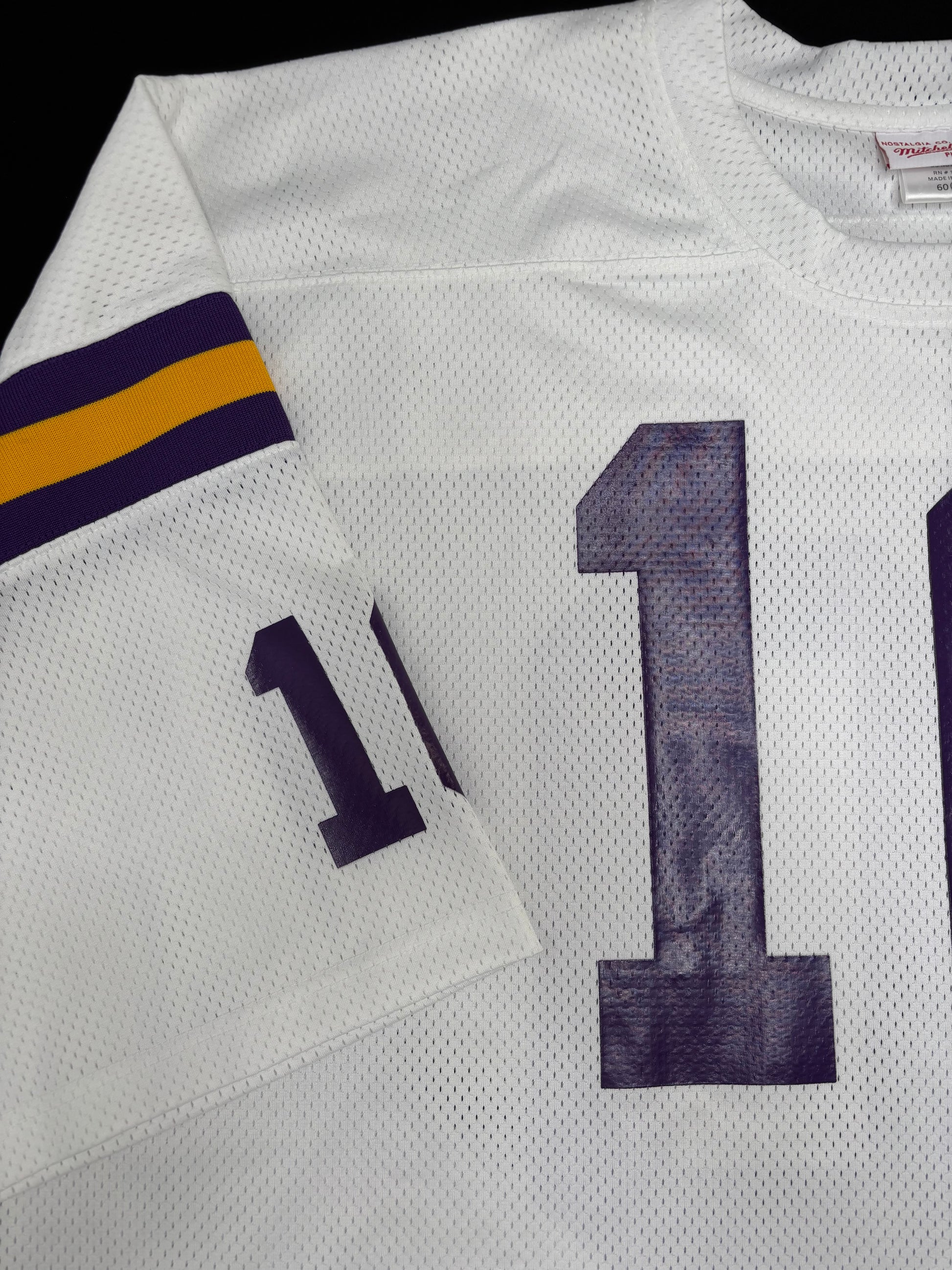 Minnesota Vikings Fran Tarkenton 75’ Mitchell & Ness Authentic Football Jersey Size: 4XL
