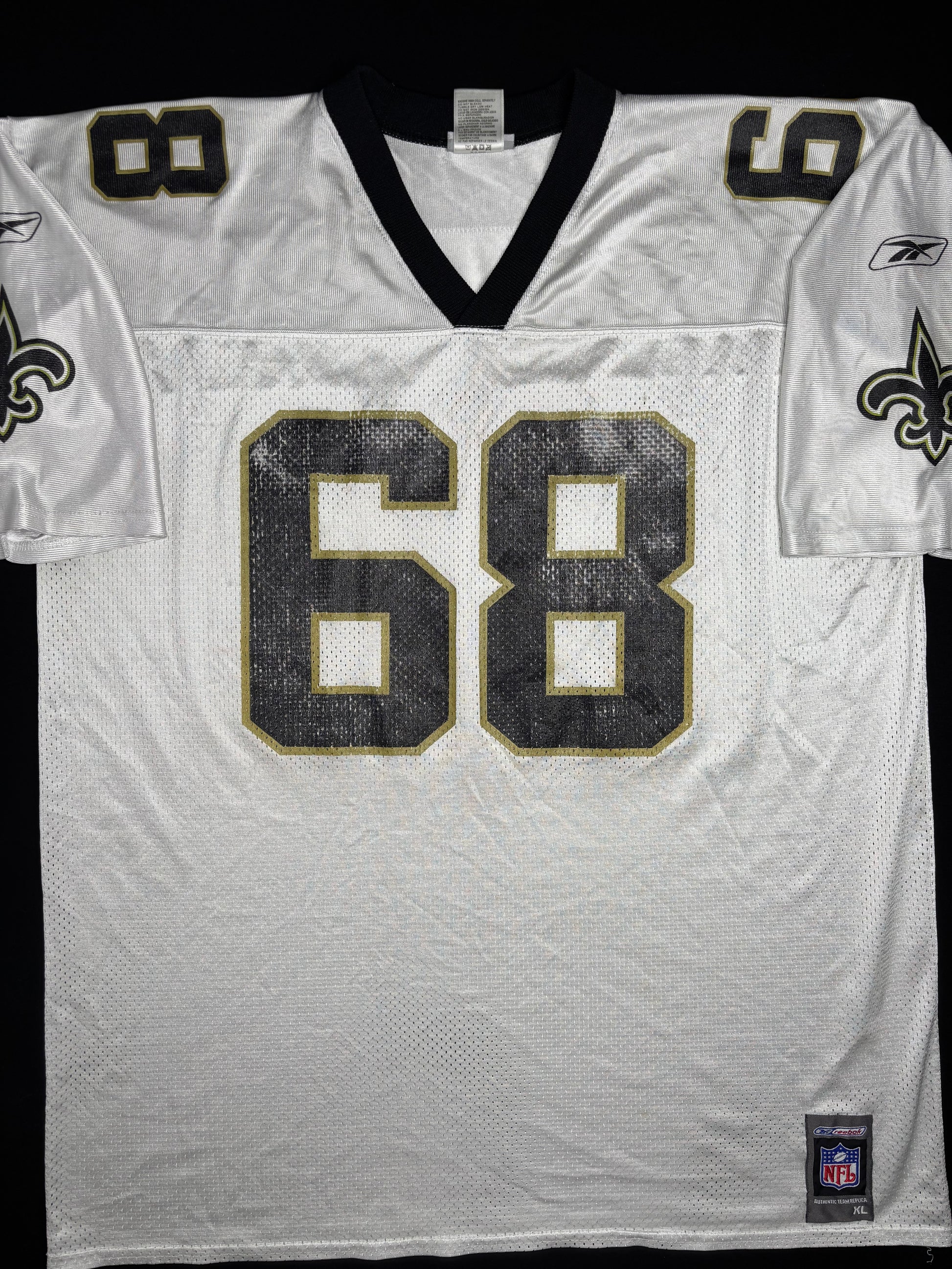 New Orleans Saints Kyle Turley Reebok Football Jersey Size: XL