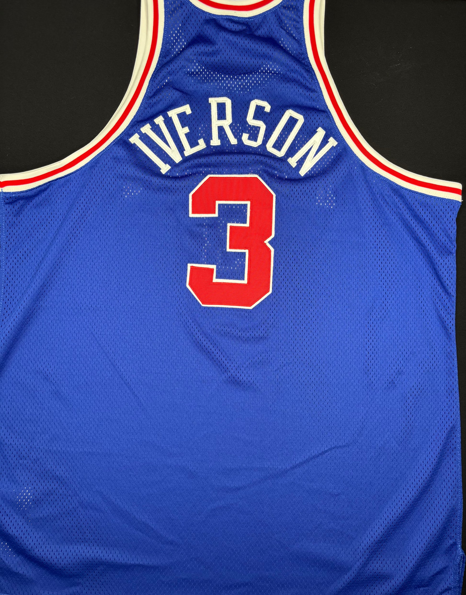 Philadelphia 76ers Allen Iverson Mitchell & Ness 50th Anniversary Authentic Basketball Jersey Size: XXXL