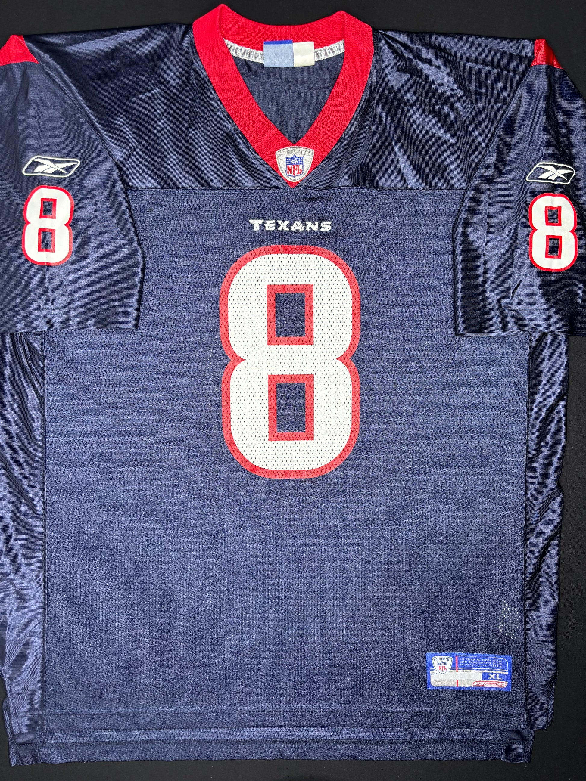 Houston Texans David Carr Reebok Jersey Size: XL