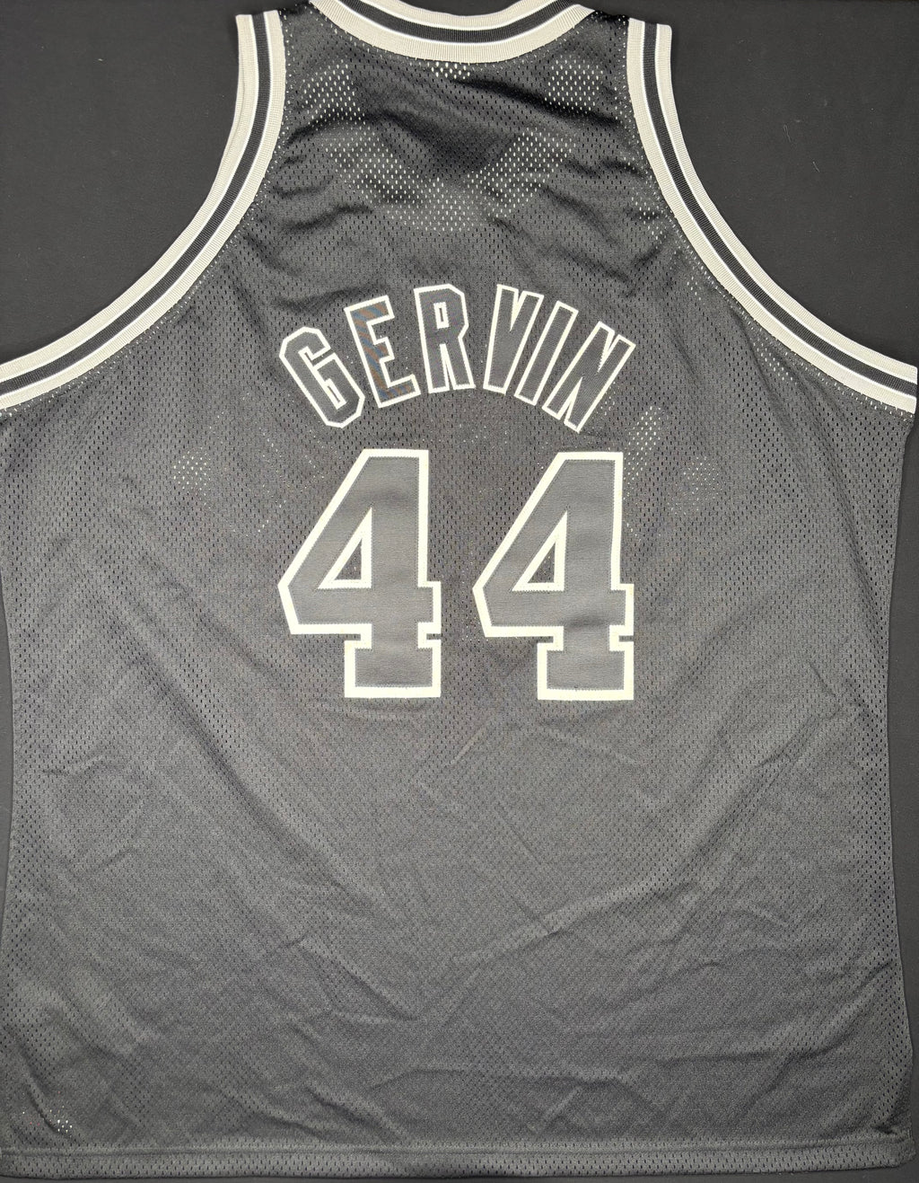 San Antonio Spurs George Gervin Mitchell and Ness Hardwood Classic Basketball Jersey Size: 56