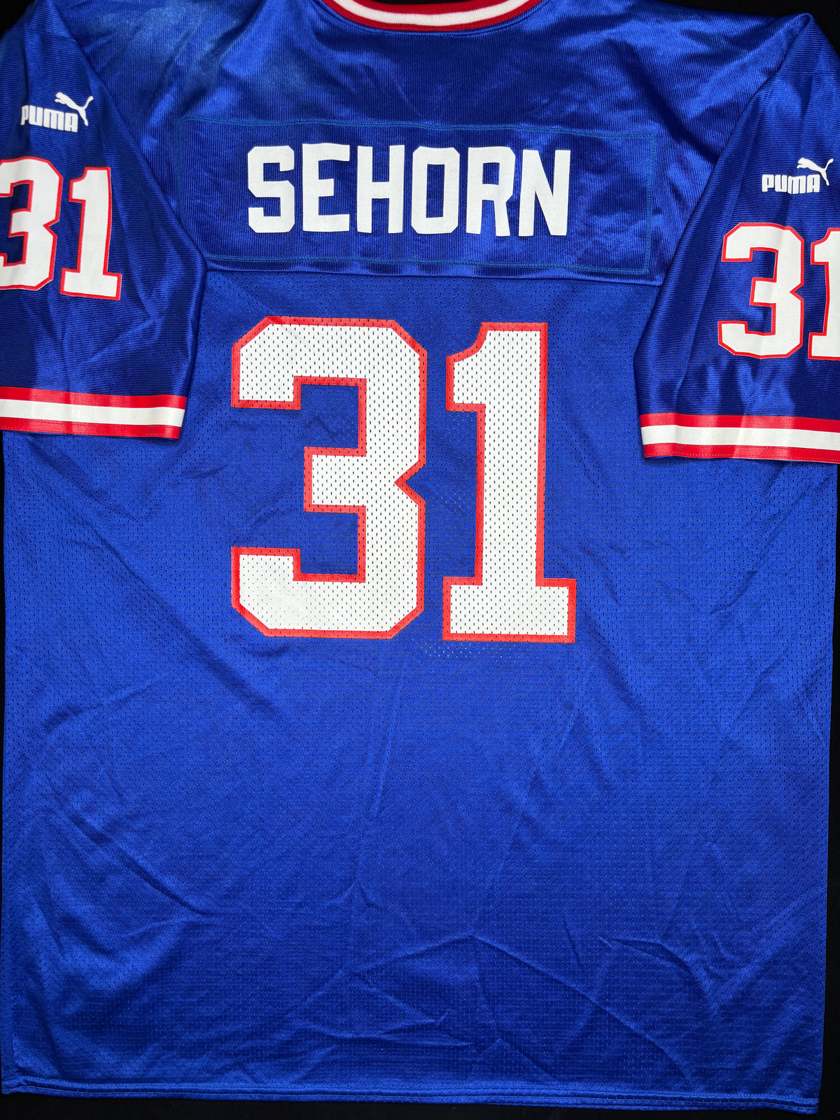 New York Giants Jason Sehorn Football Jersey Puma Size XL