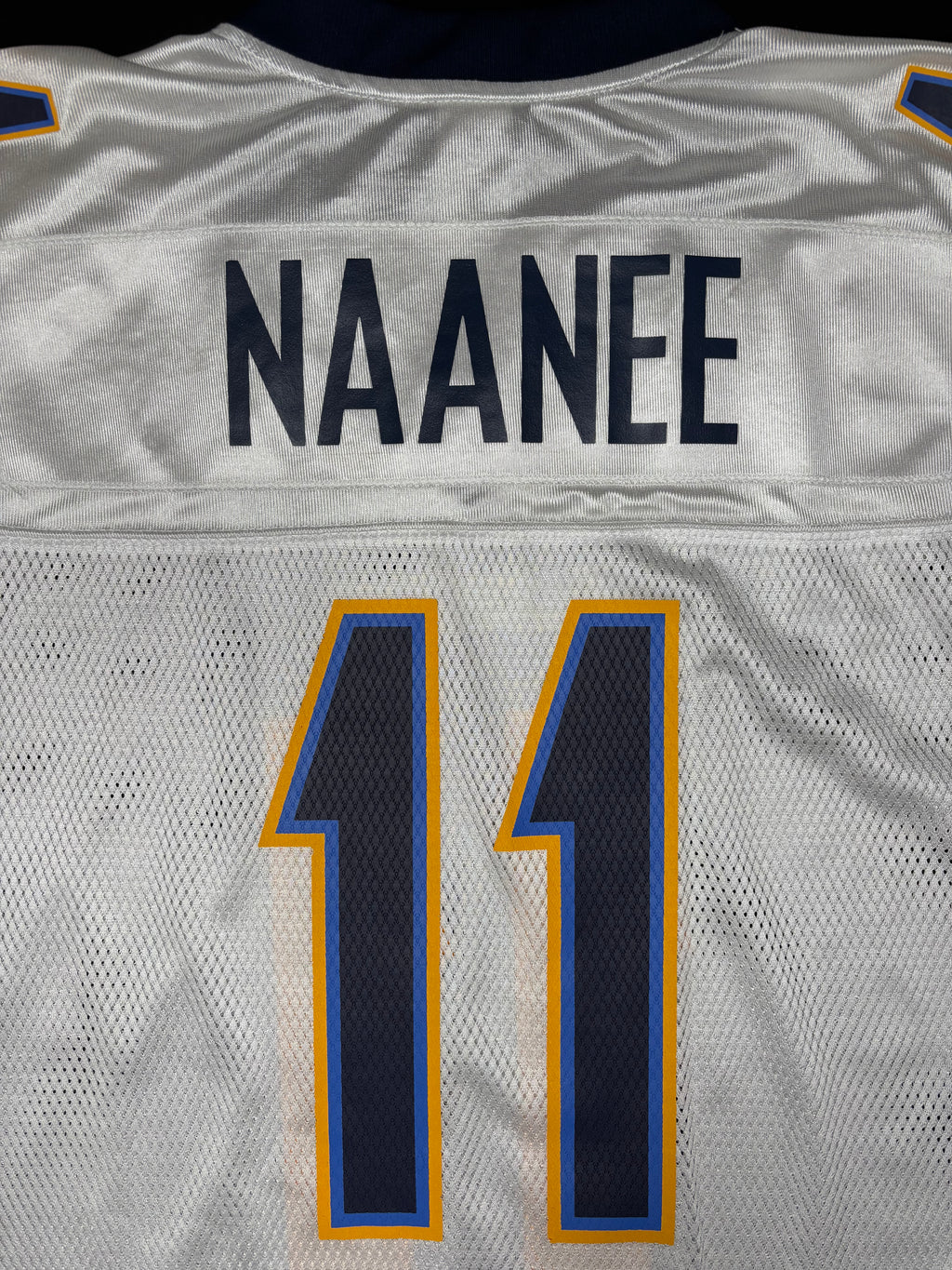 San Diego Chargers Legedu Naanee Reebok Football Jersey Size: XL
