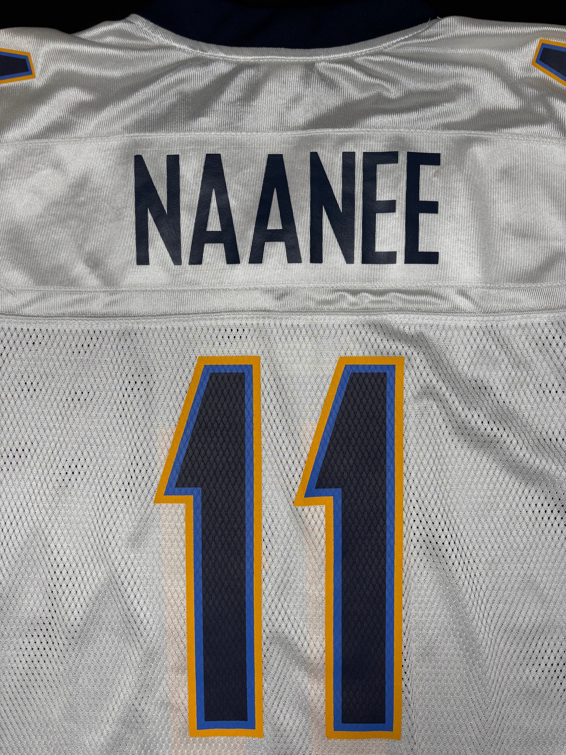 San Diego Chargers Legedu Naanee Reebok Football Jersey Size: XL