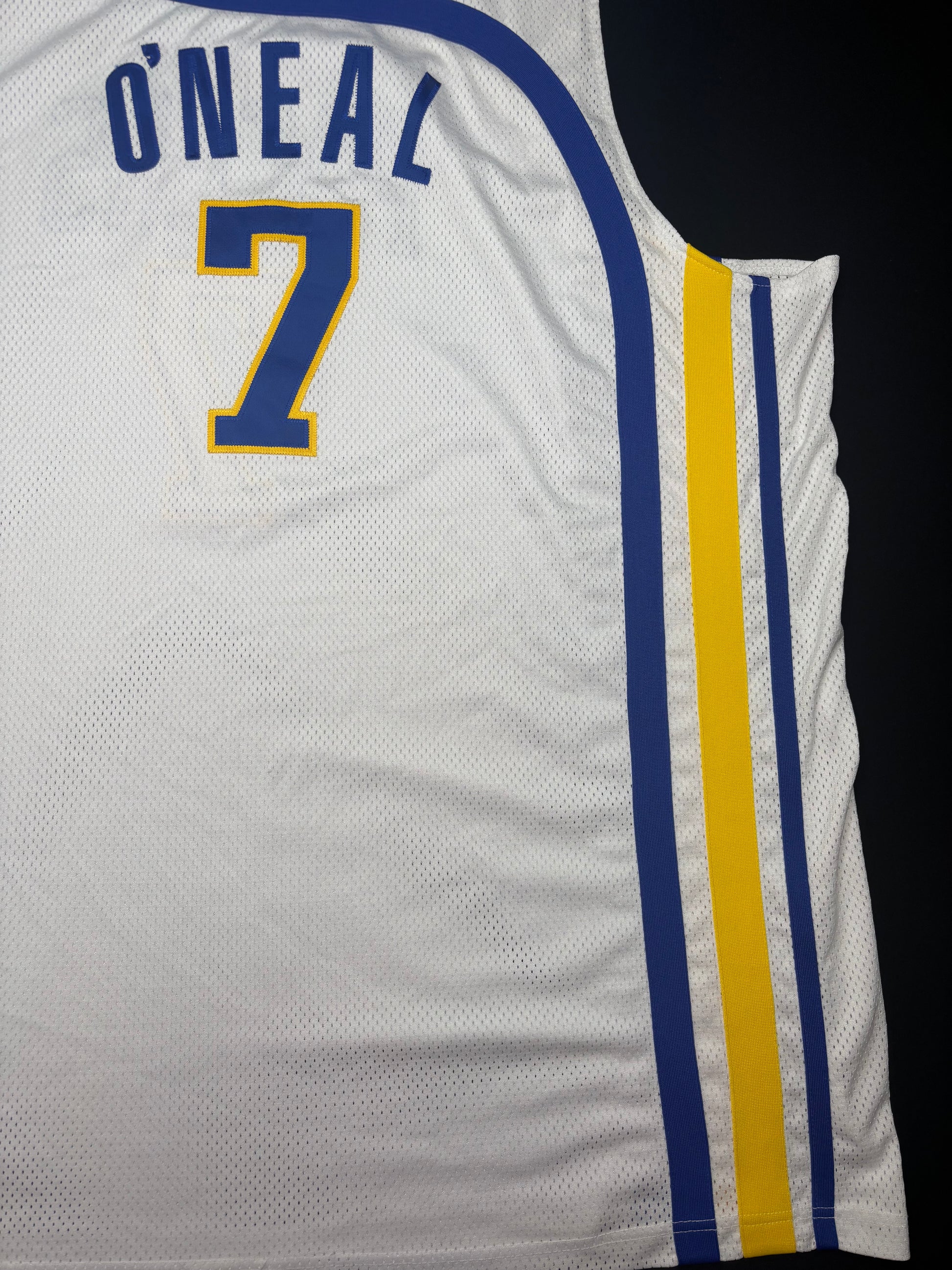 Indiana Pacers Jermaine O'Neal Authentic Reebok Basketball Jersey Size: 60