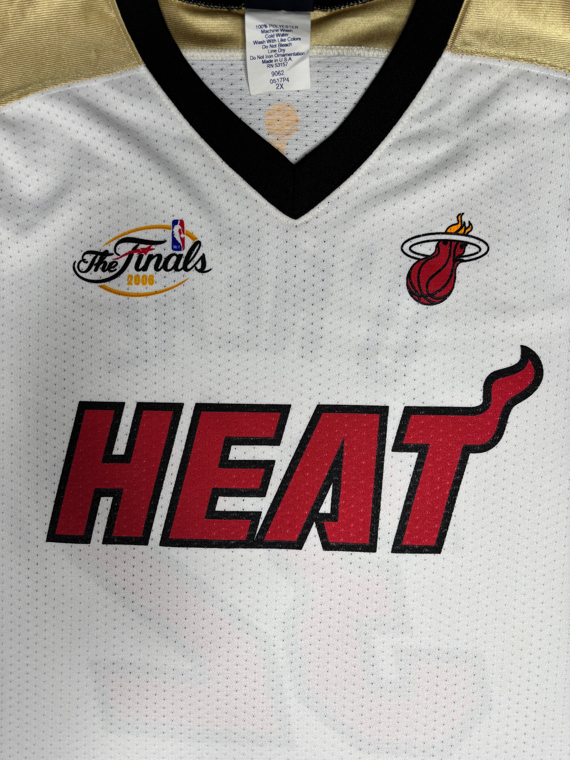 Miami Heat Shaquille O’Neal 2006 NBA Finals Majestic Basketball Jersey Size: XXL