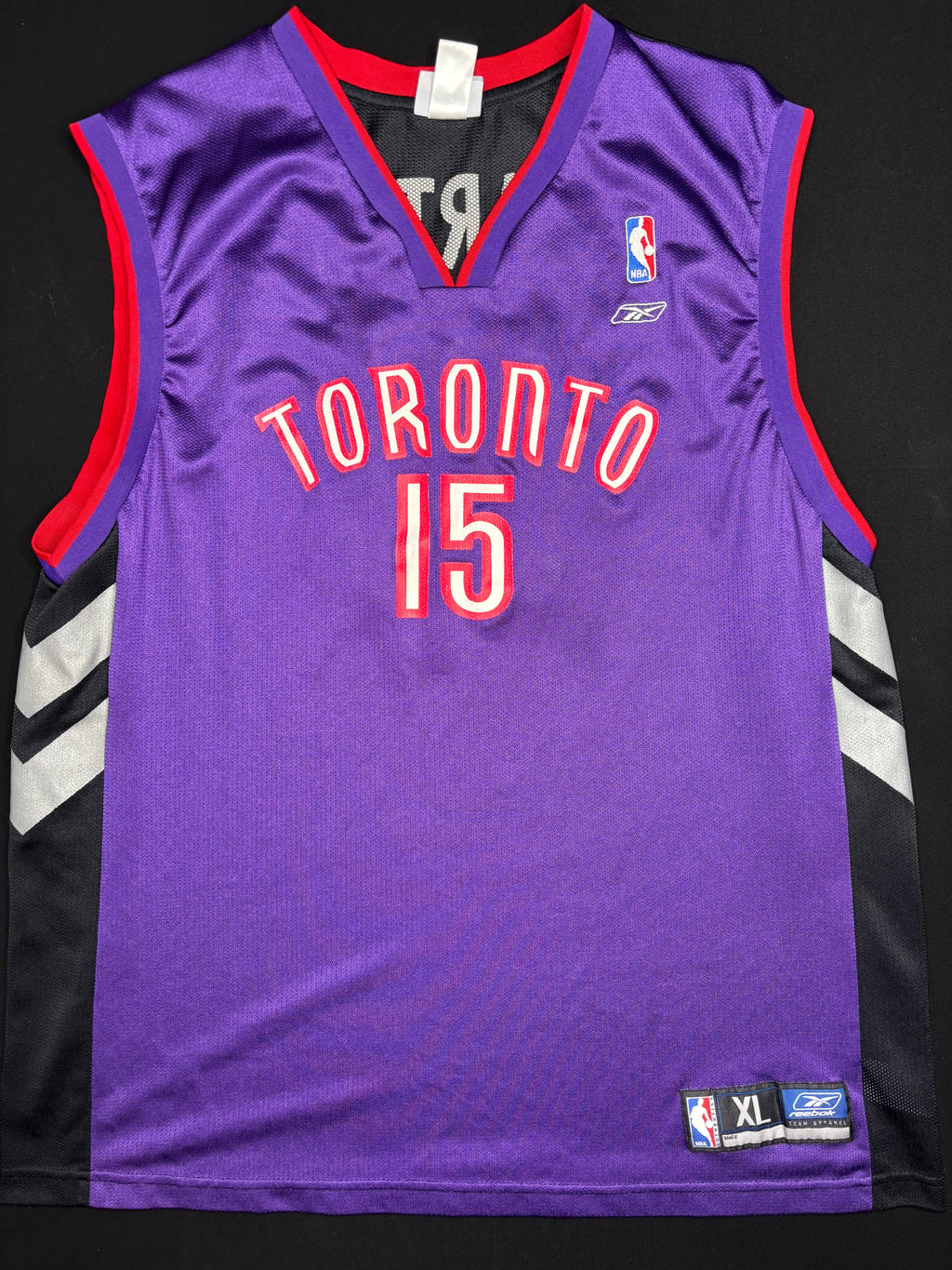 Toronto Raptors Vince Carter Reebok Basketball Jersey Size: XL