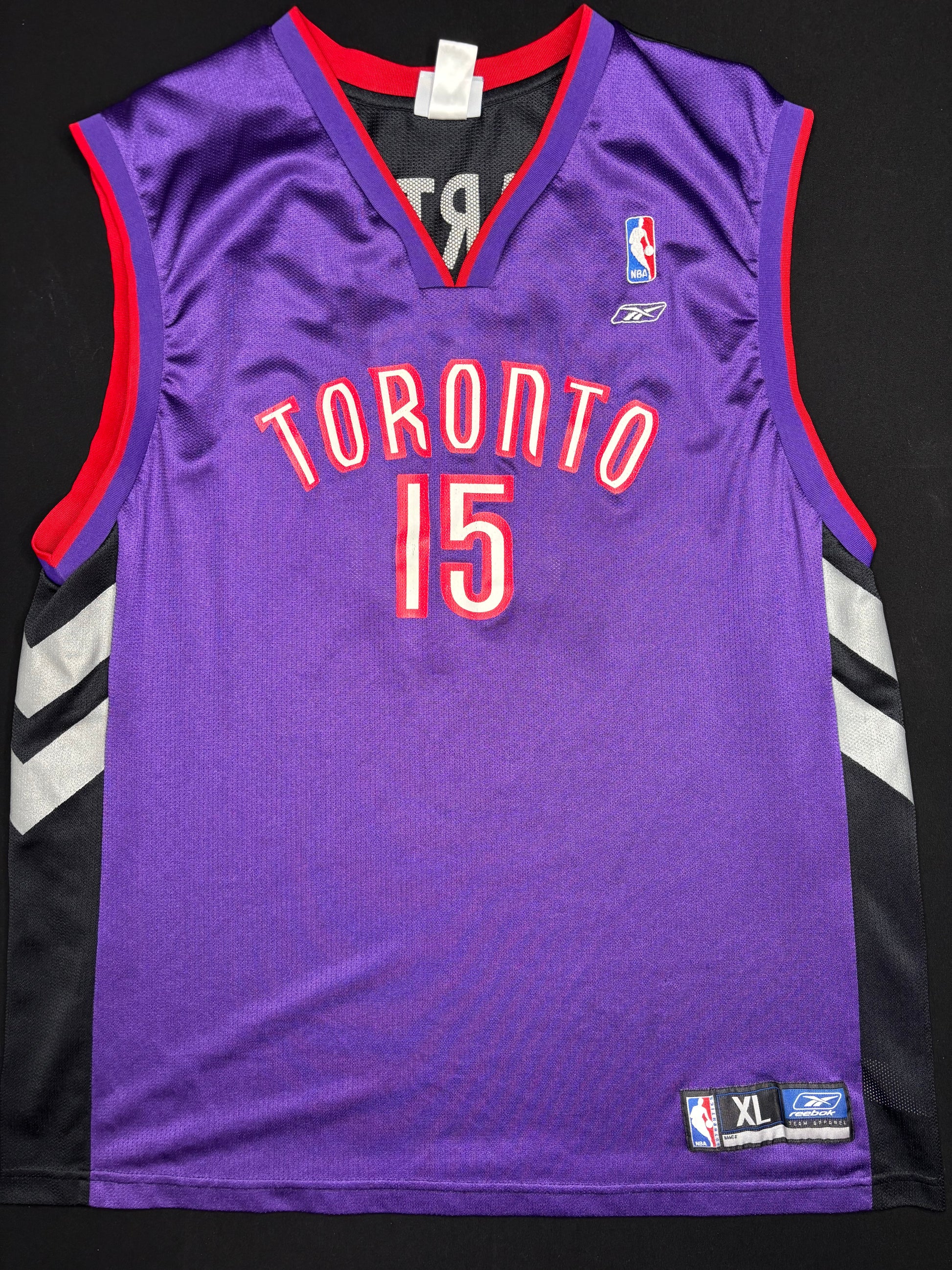 Toronto Raptors Vince Carter Reebok Basketball Jersey Size: XL